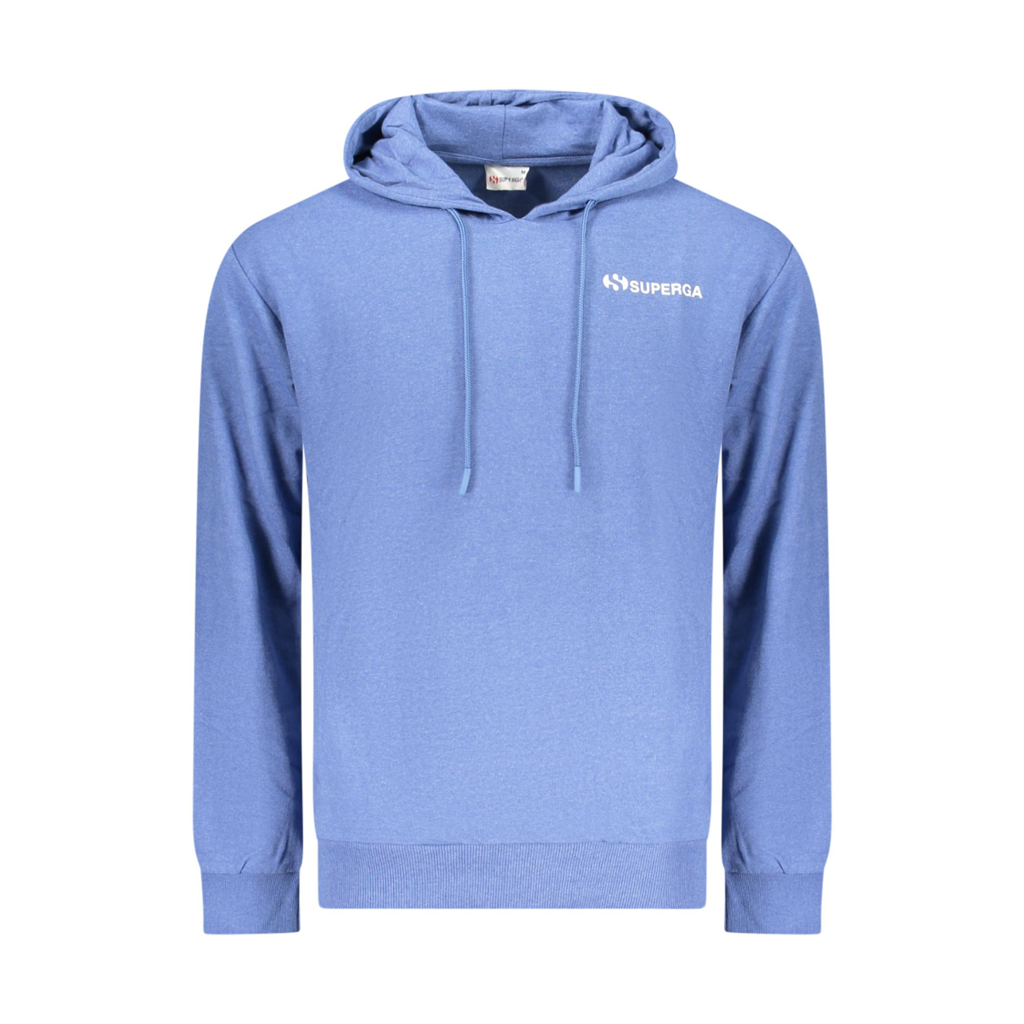 Снимка на Мъжки суитшър с цип , син SUPERGA