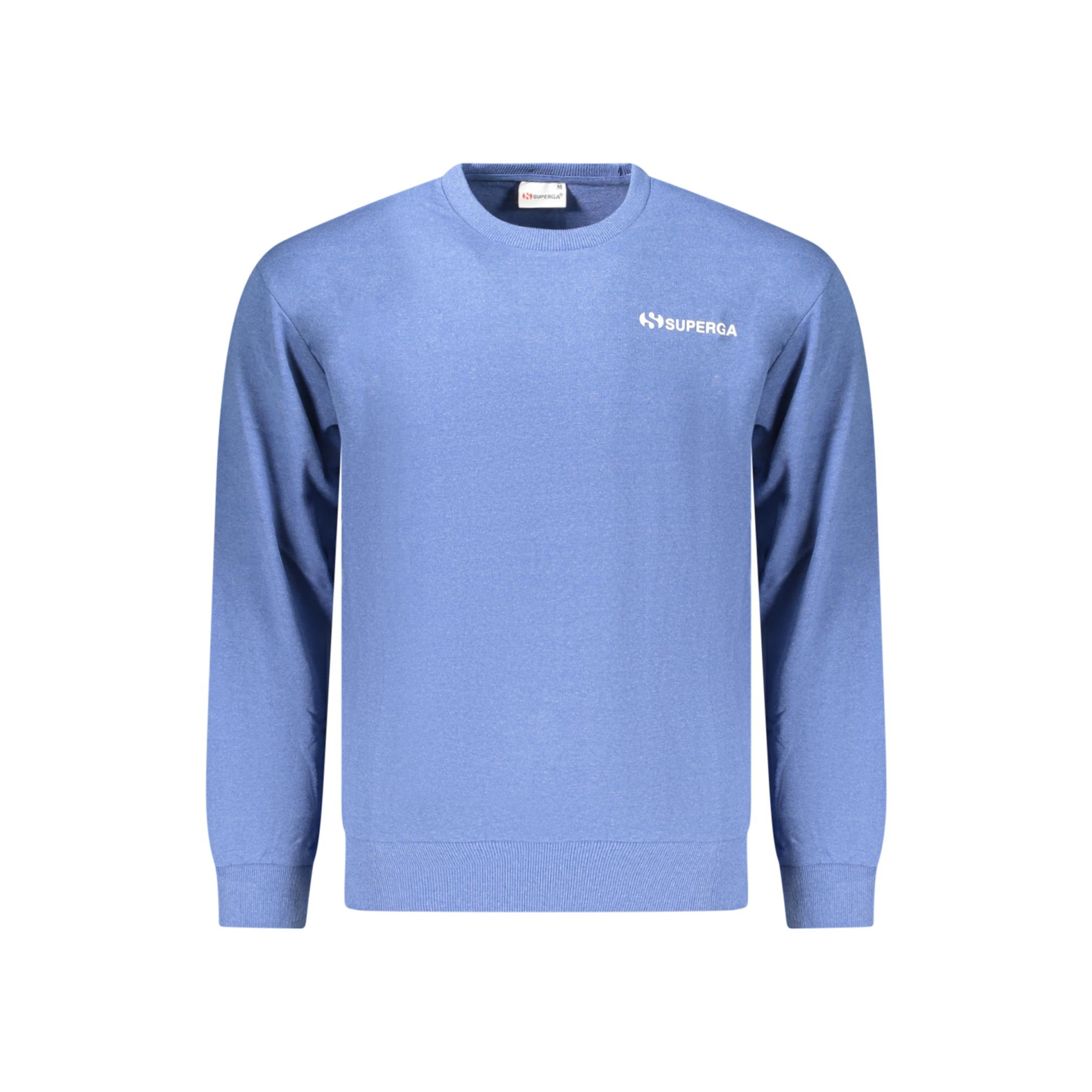 Снимка на Мъжки суитшър с цип , син SUPERGA