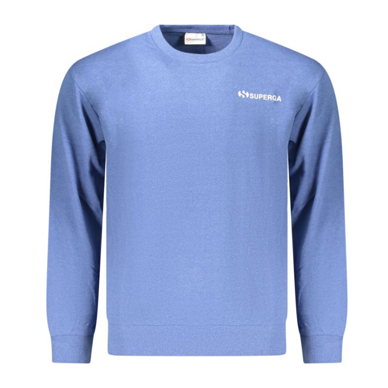 Мъжки суитшър с цип , син