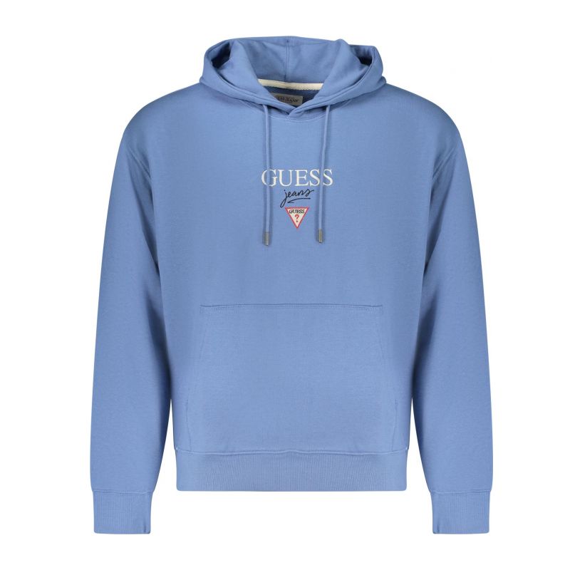 Мъжки суитшър с цип jeans, син