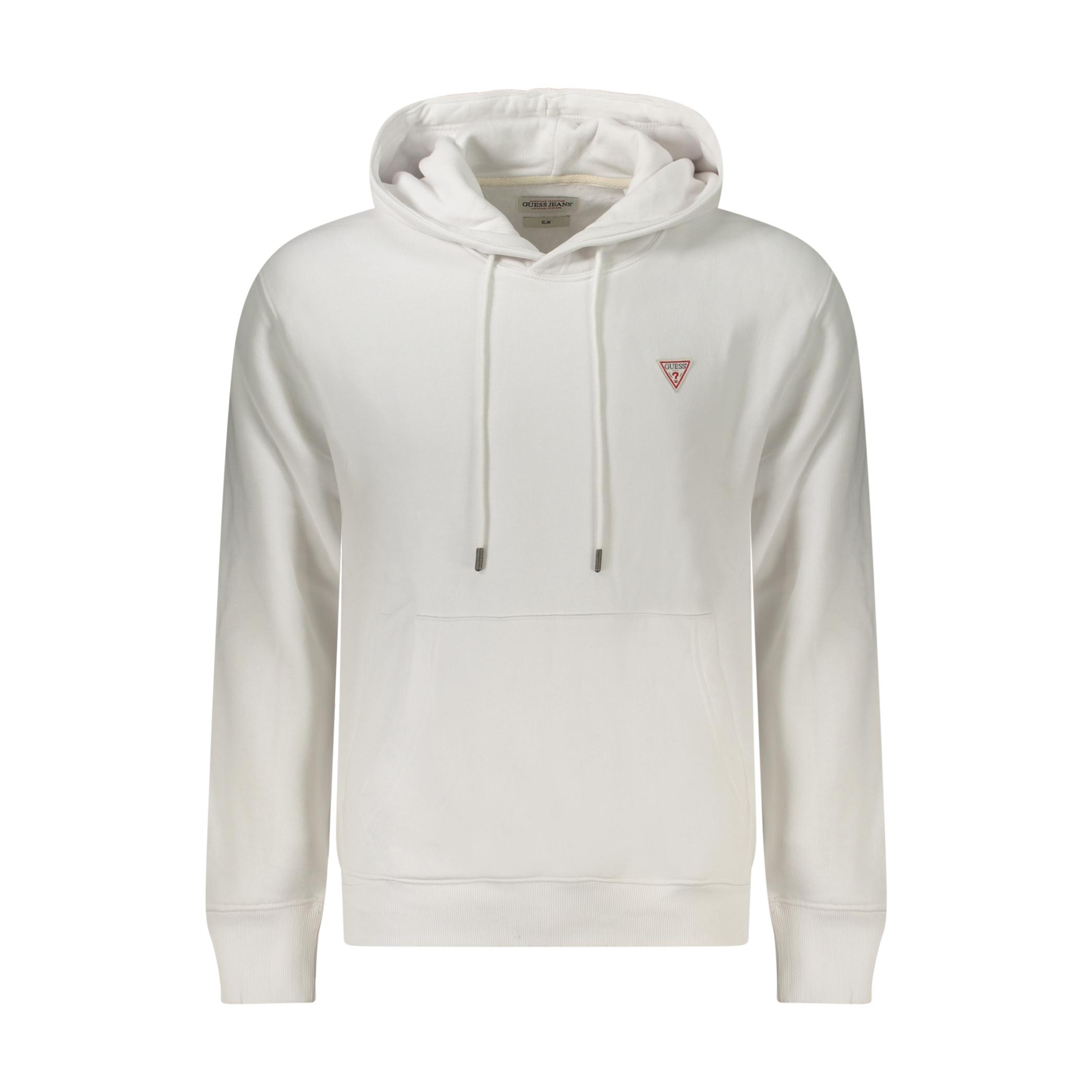 Снимка на Мъжки суитшърт без цип, бял GUESS