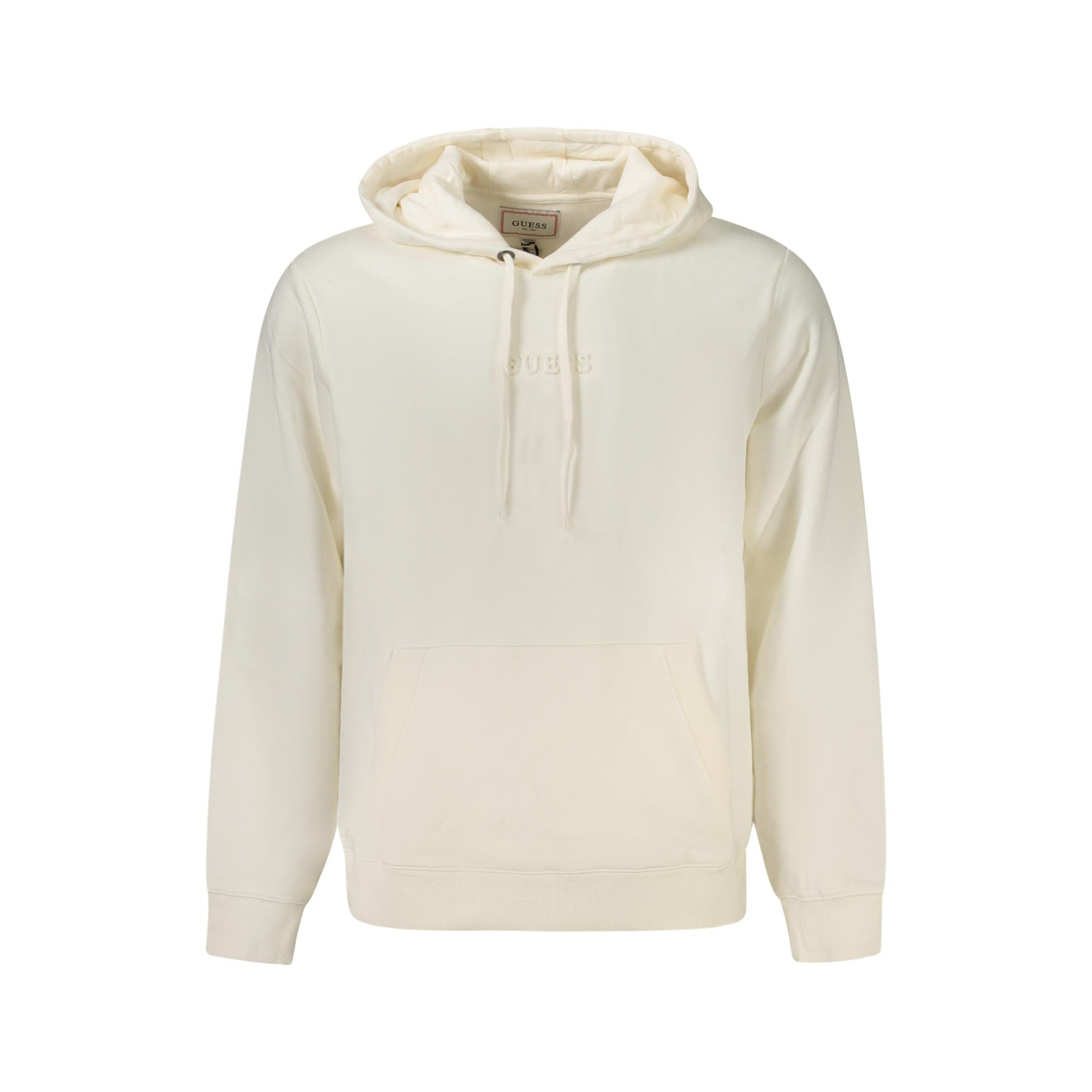 Снимка на Мъжки суитшърт без цип, бял GUESS
