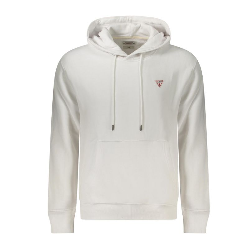 Снимка на Мъжки суитшърт без цип, бял GUESS 