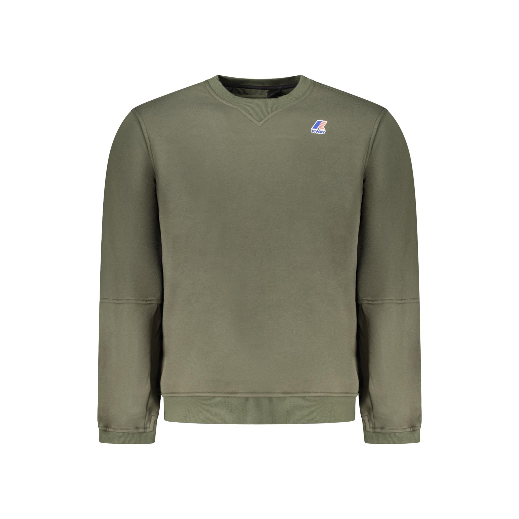 Снимка на Мъжки суитшърт без цип k-way, зелен K WAY
