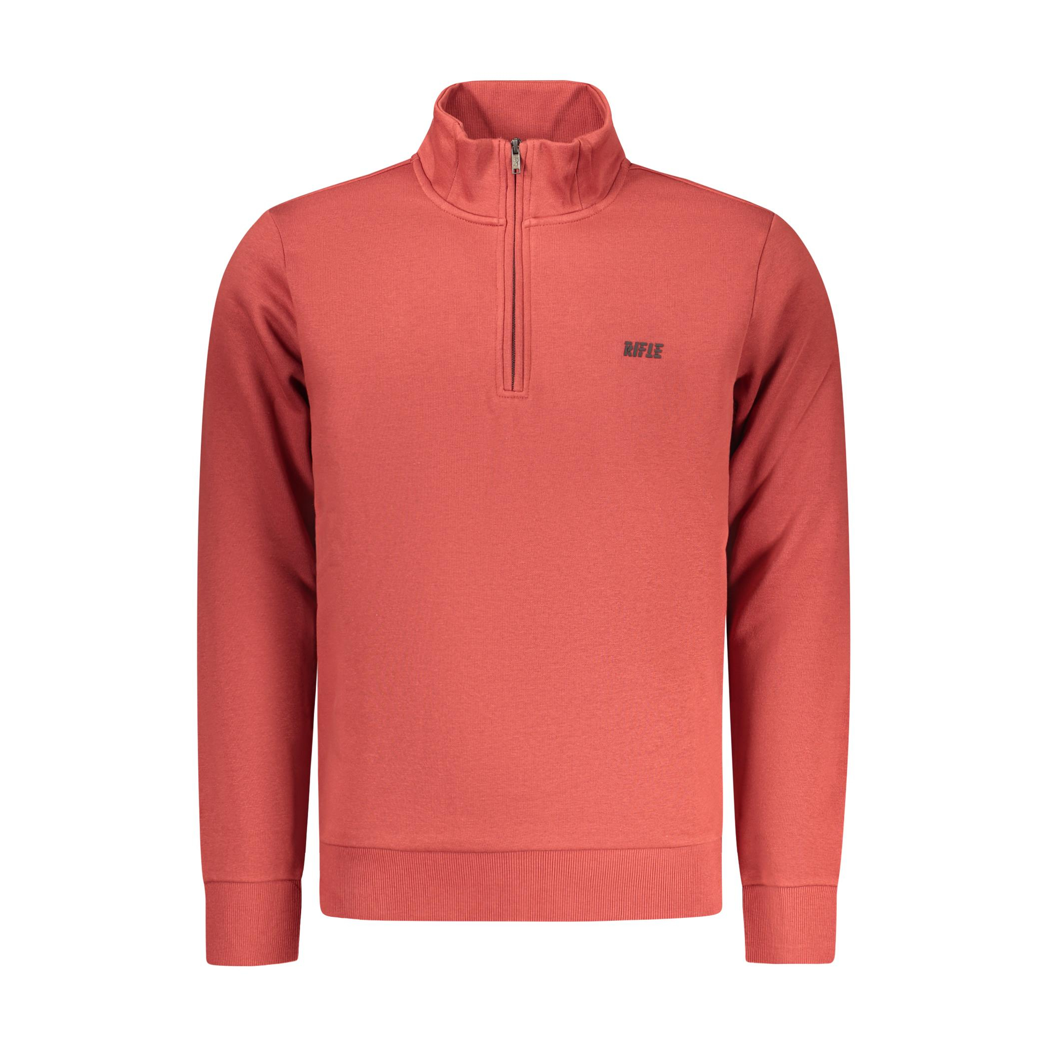 Снимка на Мъжки суитшърт с цип, червен RIFLE