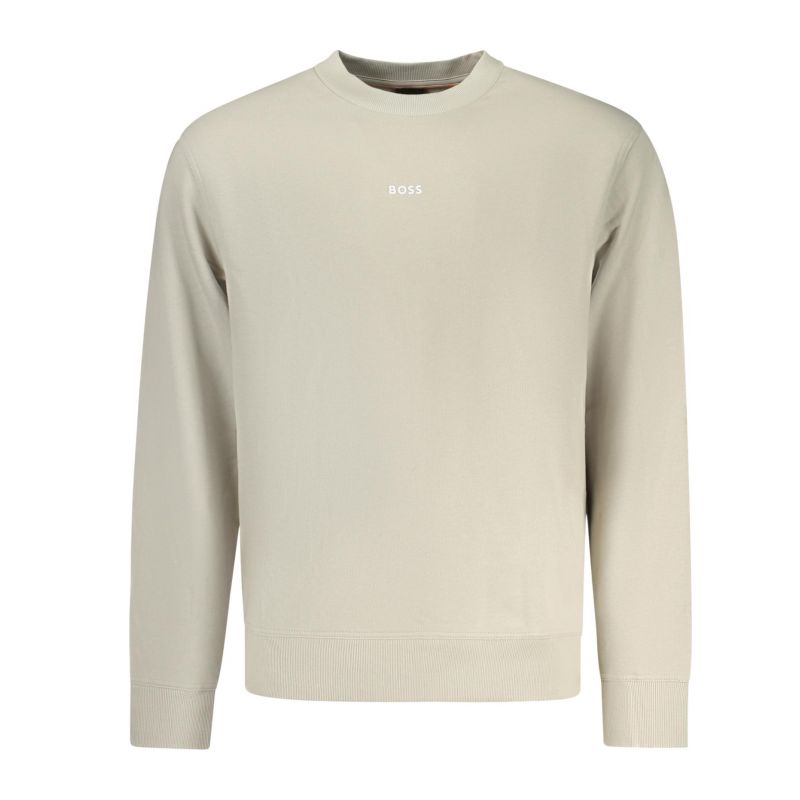Снимка на Мъжки суитшърт с цип , бежов BOSS 
