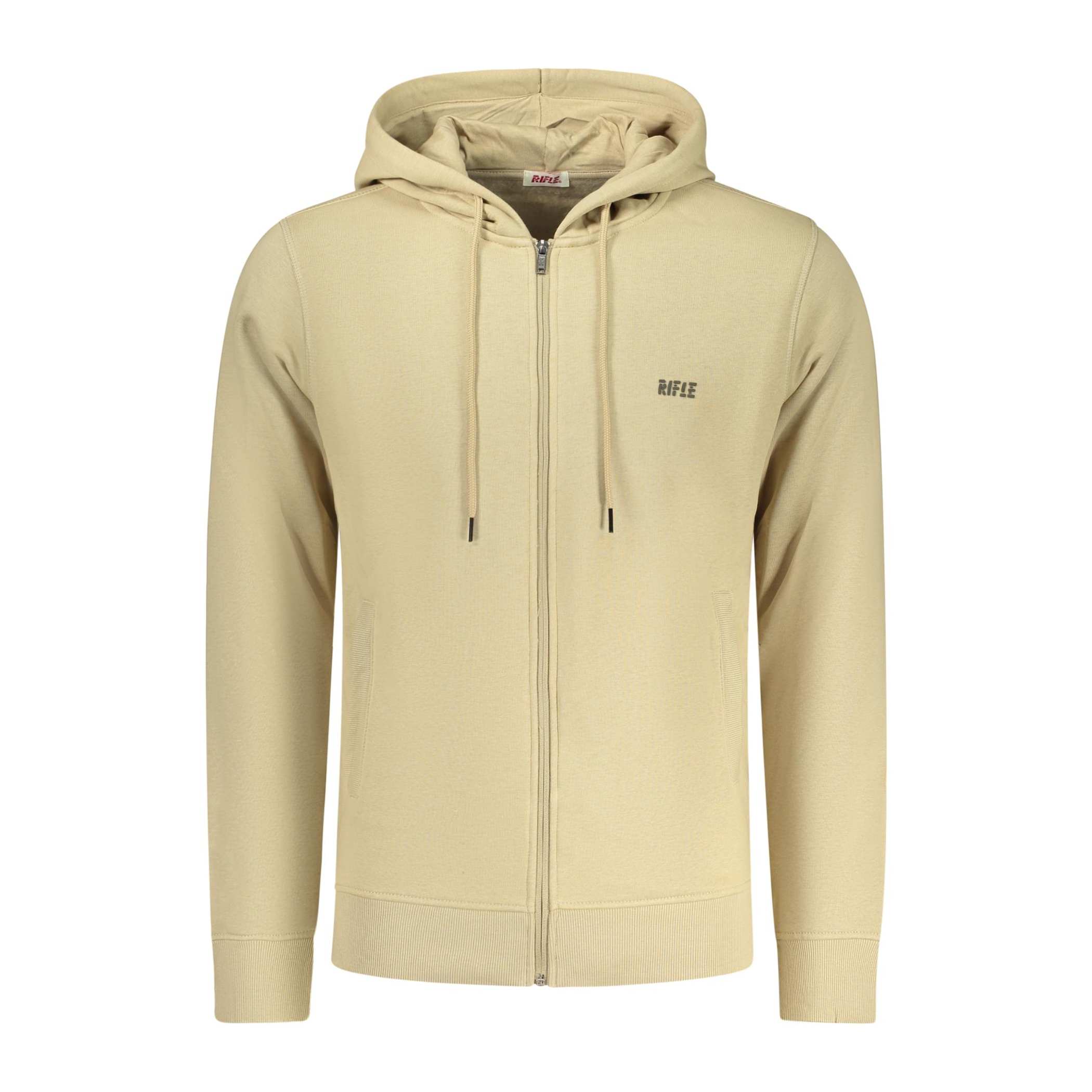Снимка на Мъжки суитшърт с цип , бежов RIFLE