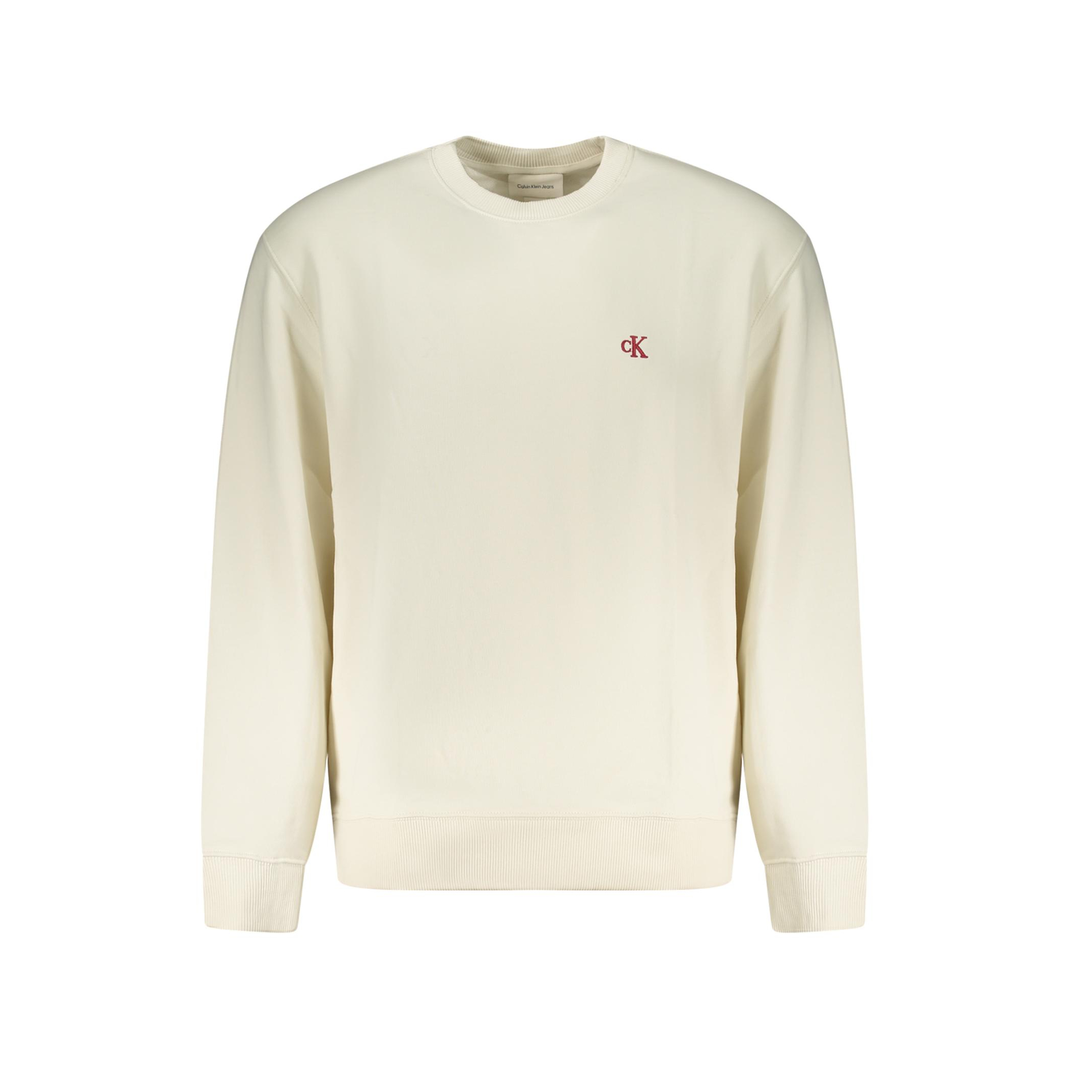 Снимка на Мъжки суитшърт с цип , бял CALVIN KLEIN