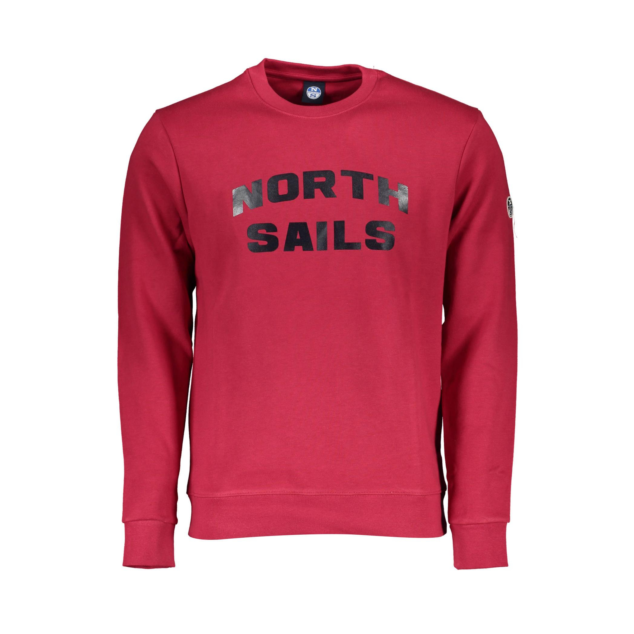 Снимка на Мъжки суитшърт с цип , червен NORTH SAILS