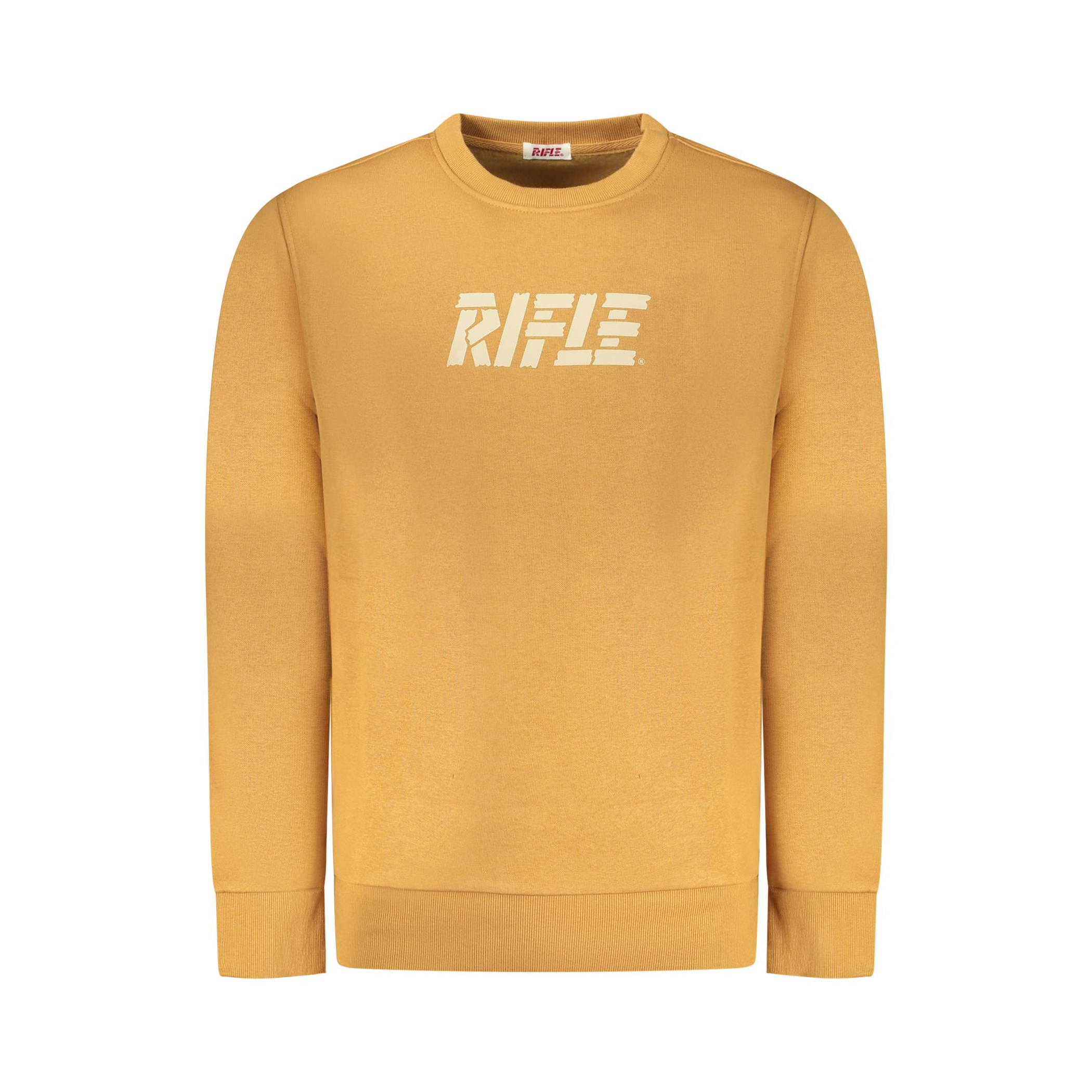 Снимка на Мъжки суитшърт с цип , кафяв RIFLE