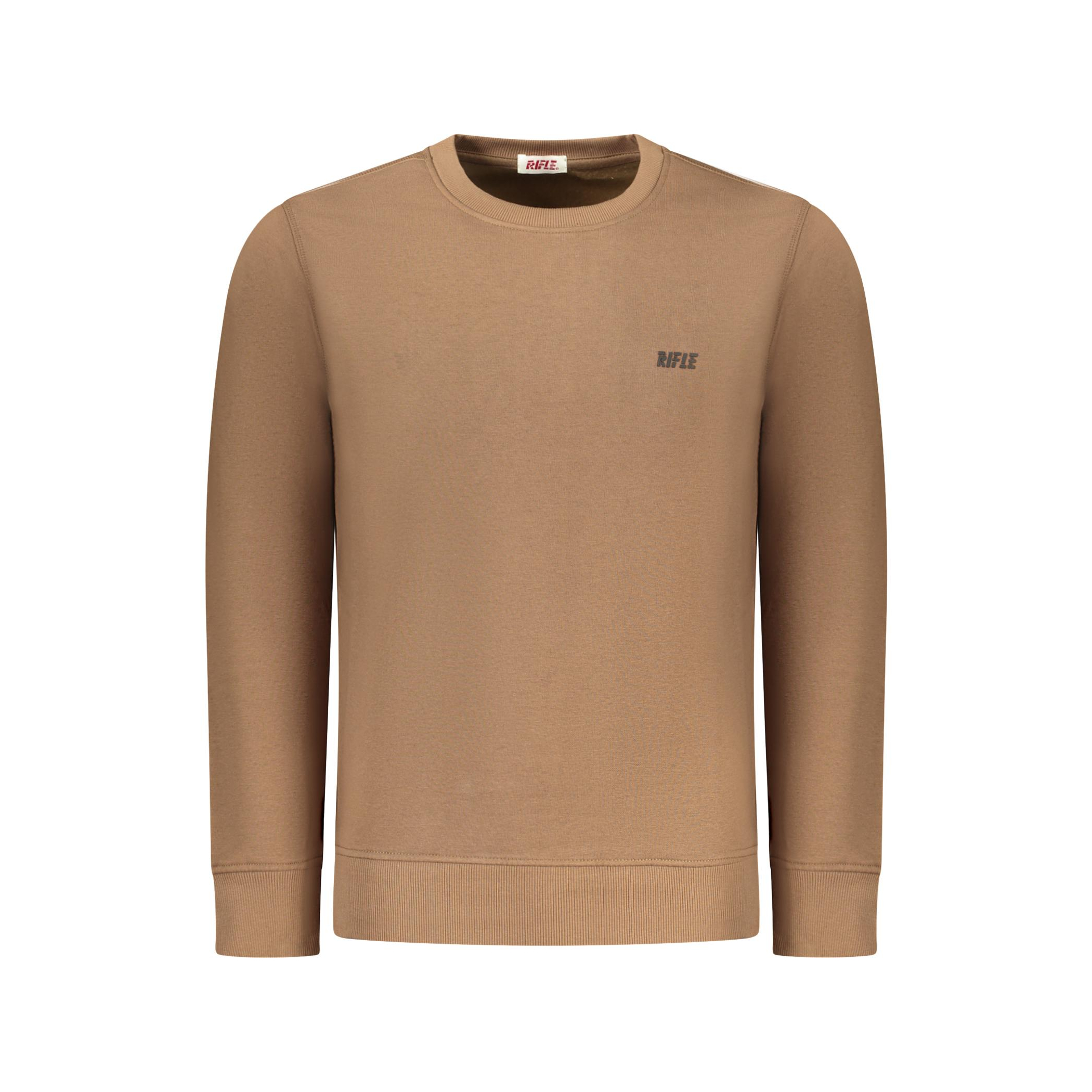 Снимка на Мъжки суитшърт с цип , кафяв RIFLE
