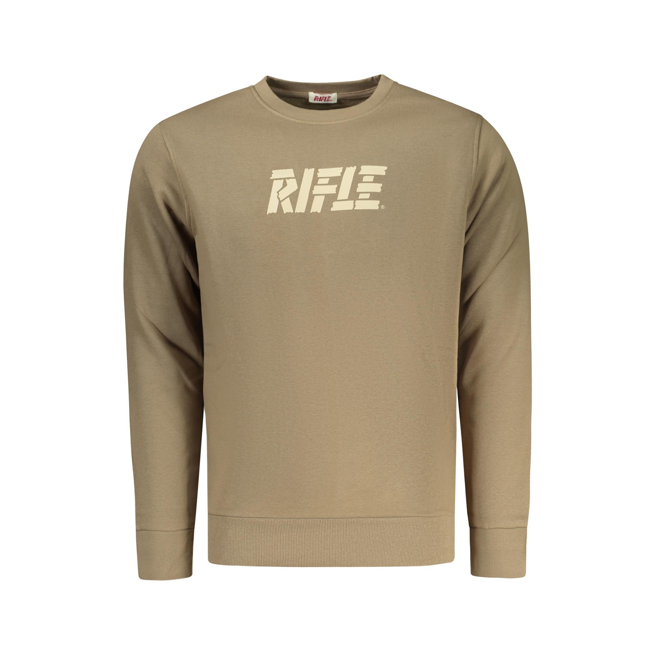 Снимка на Мъжки суитшърт с цип , кафяв RIFLE