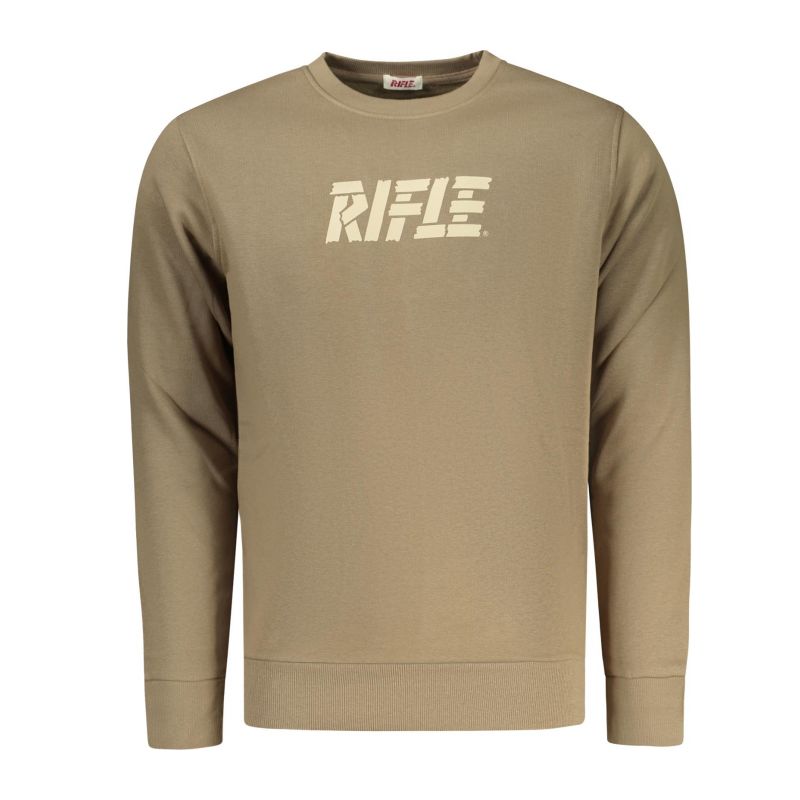 Мъжки суитшърт с цип , кафяв