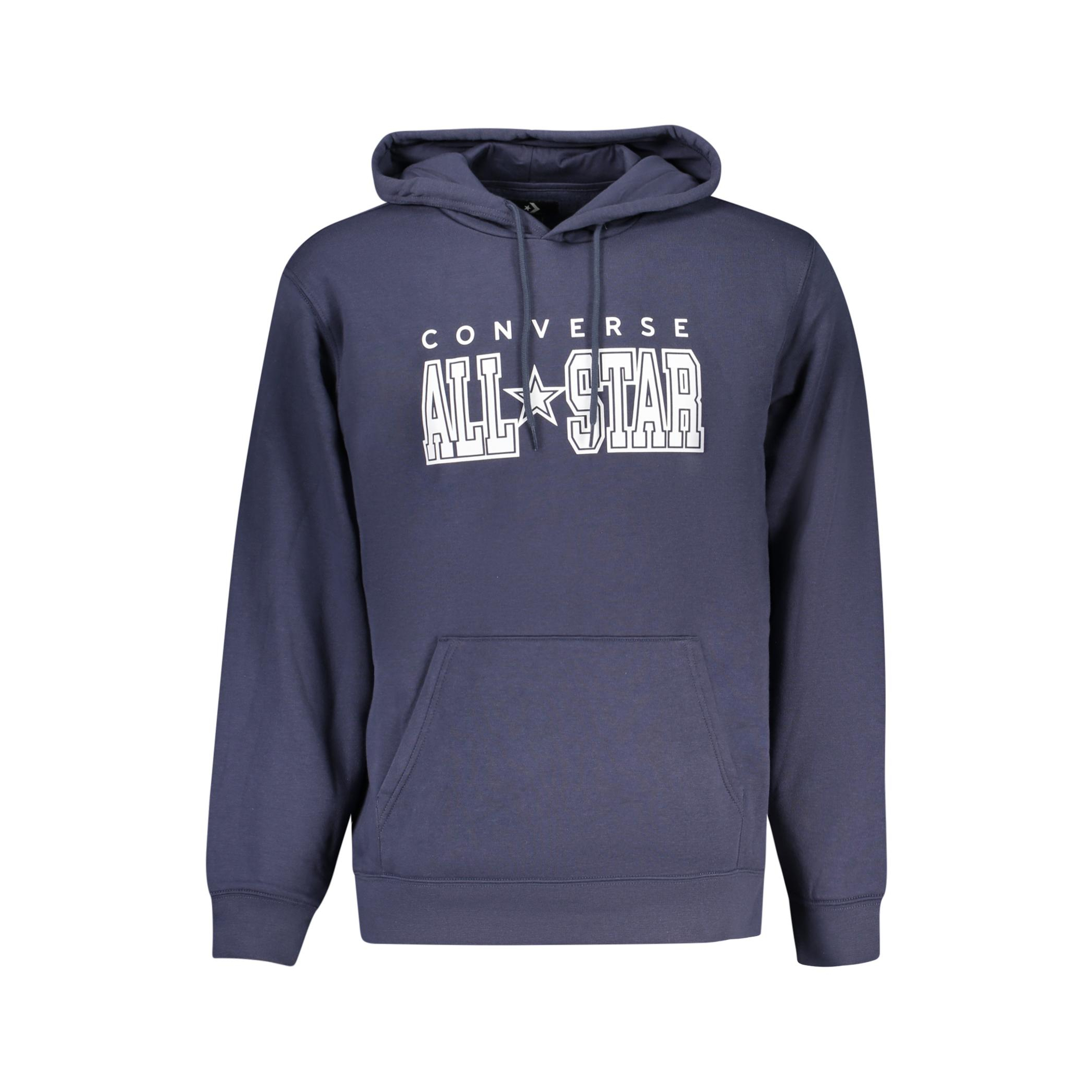 Снимка на Мъжки суитшърт с цип , син CONVERSE