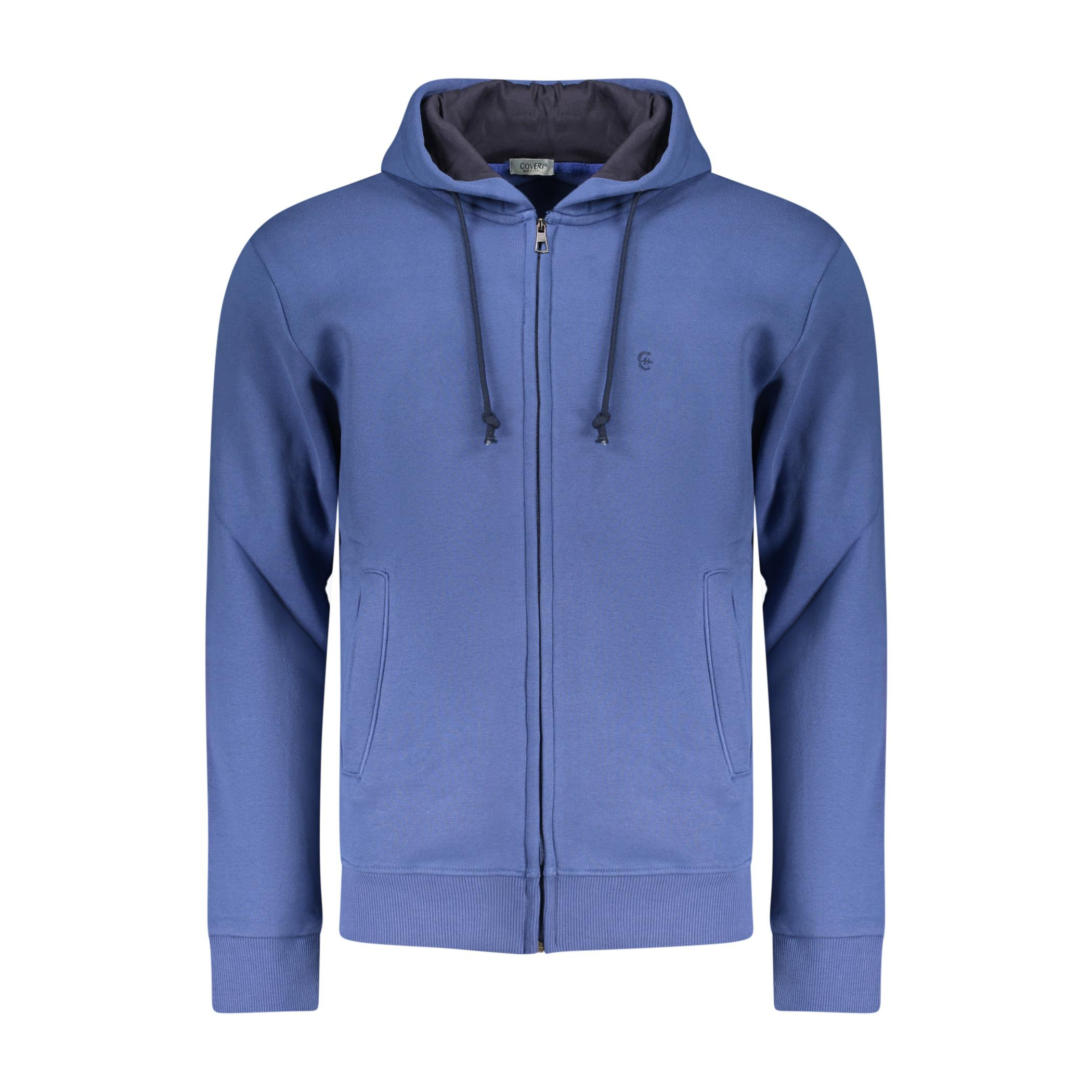 Снимка на Мъжки суитшърт с цип , син COVERI MOVING