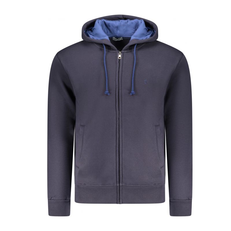Мъжки суитшърт с цип , син