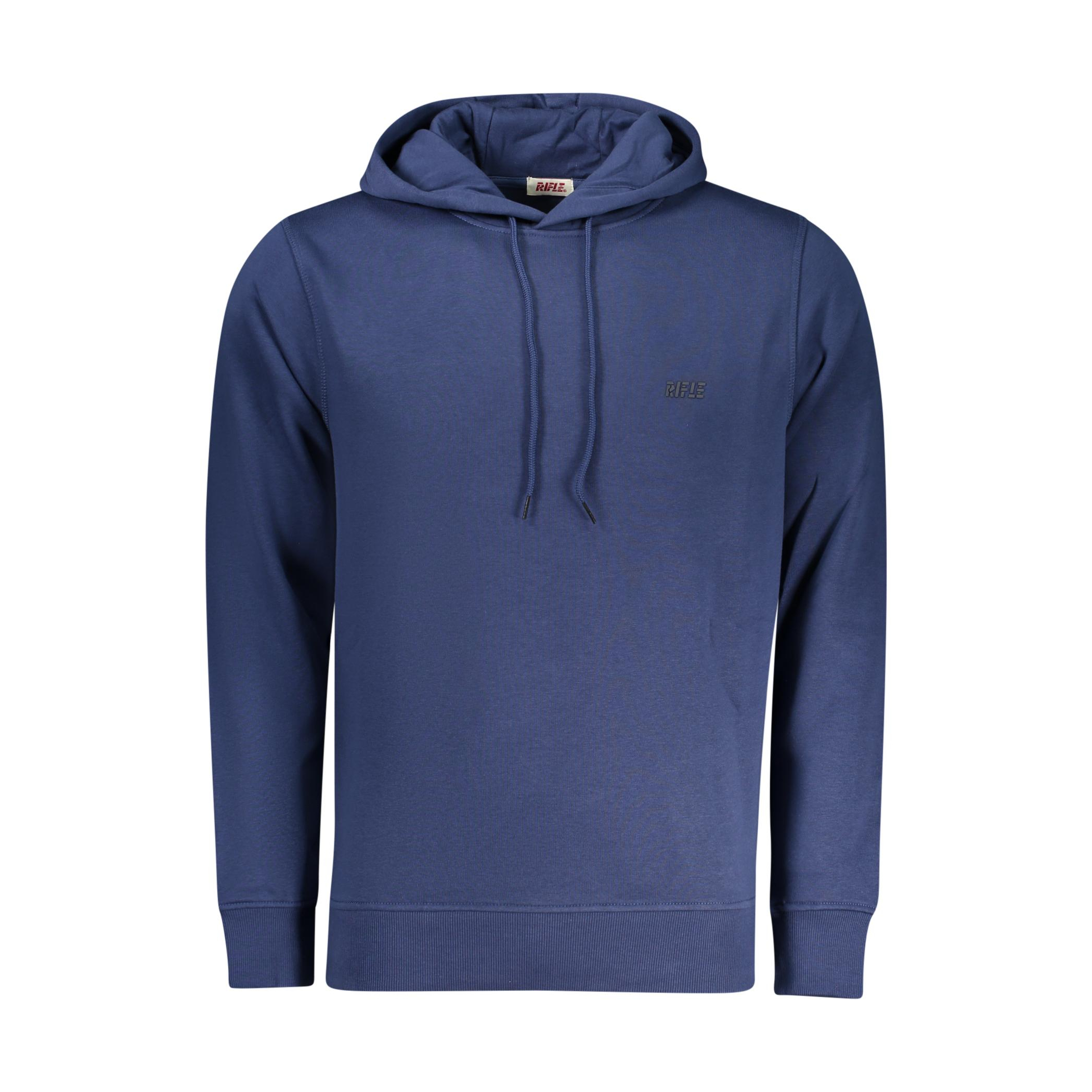 Снимка на Мъжки суитшърт с цип , син RIFLE