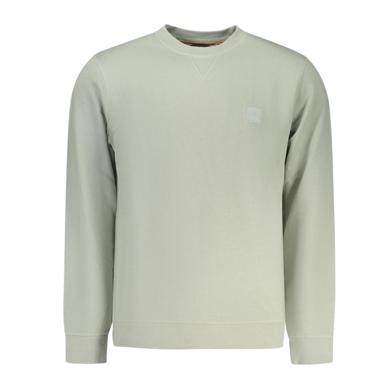 Снимка на Мъжки суитшърт с цип , зелен BOSS 