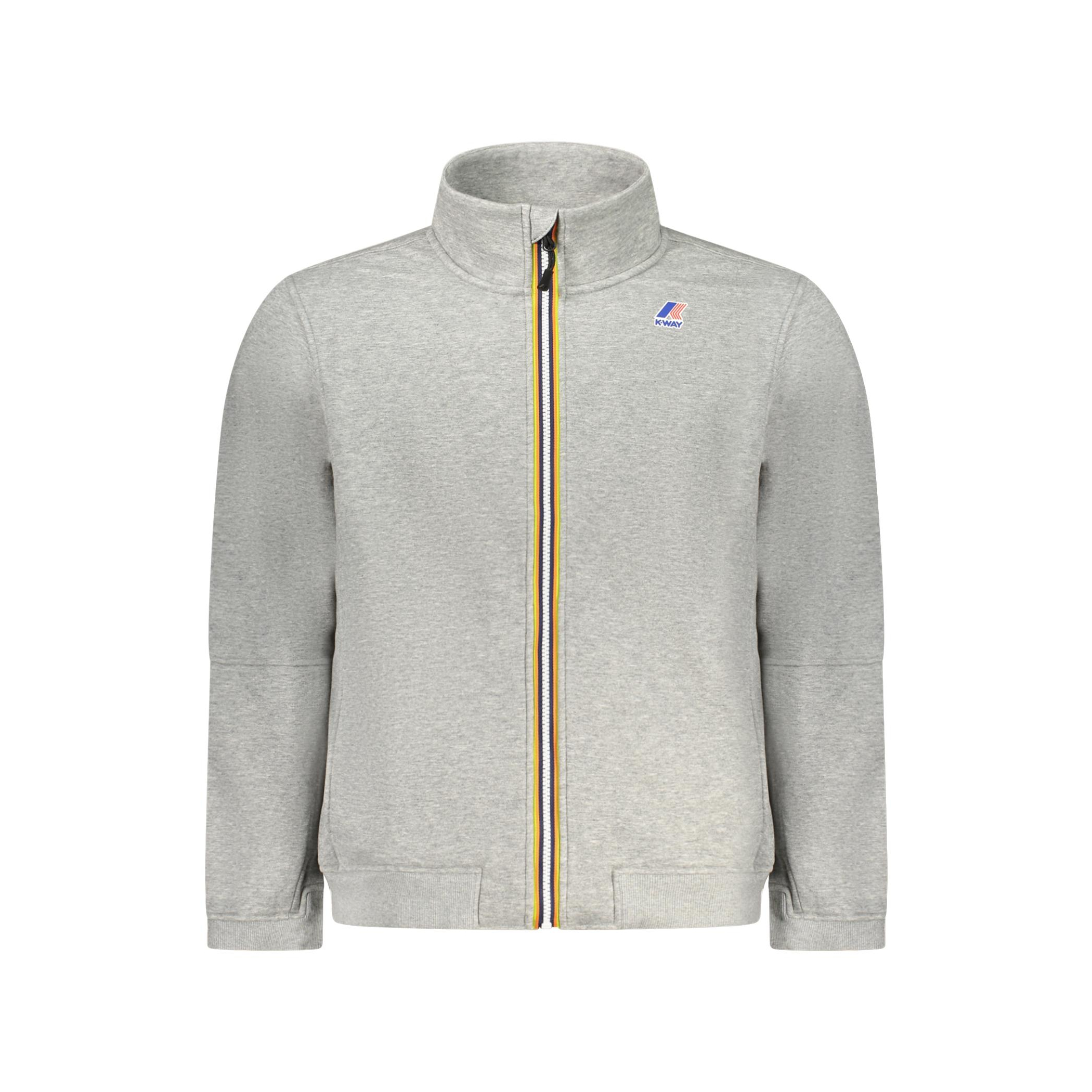 Снимка на Мъжки суитшърт с цип k-way, сив K WAY