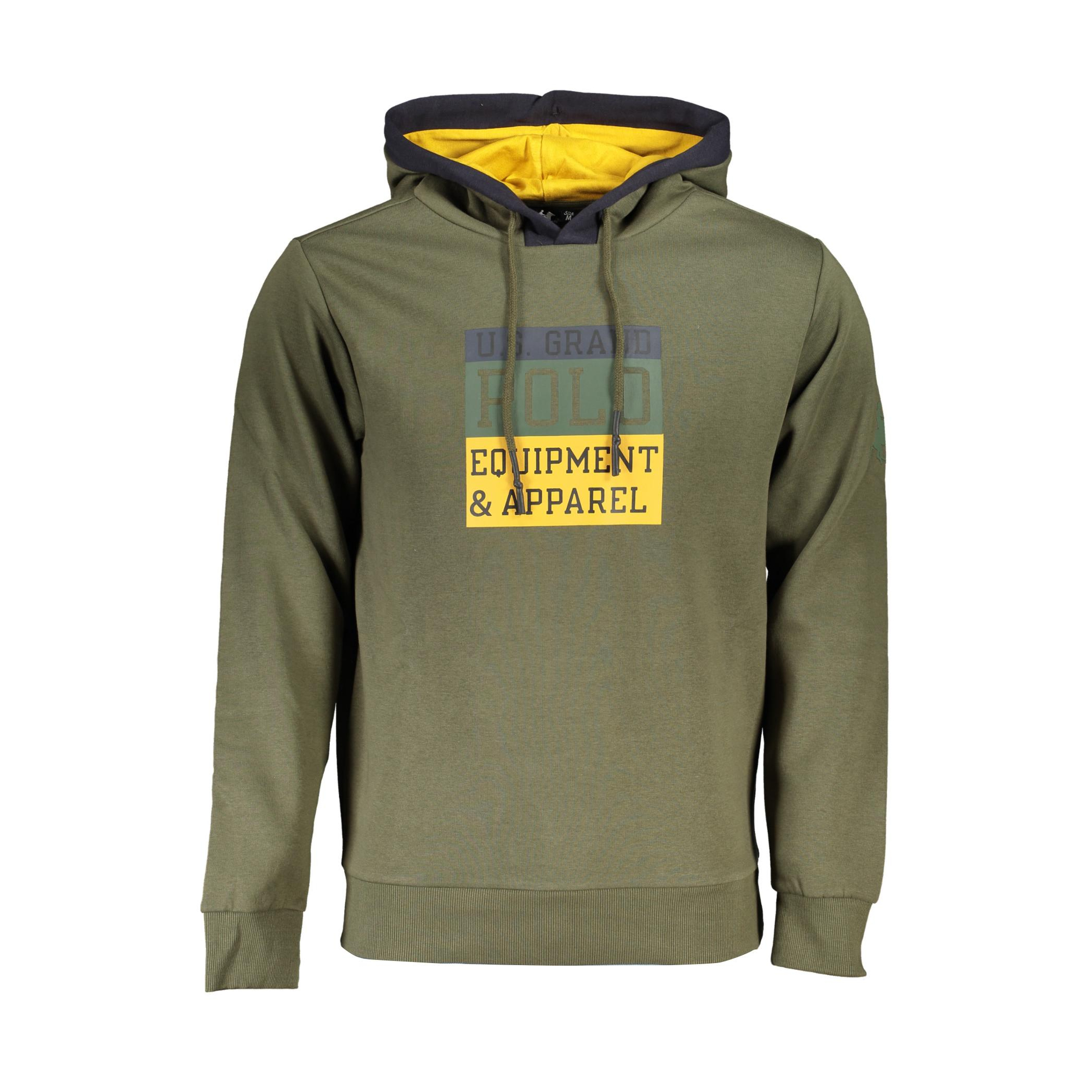 Снимка на Мъжки суитшърт с цип us grand, зелен U.S. GRAND