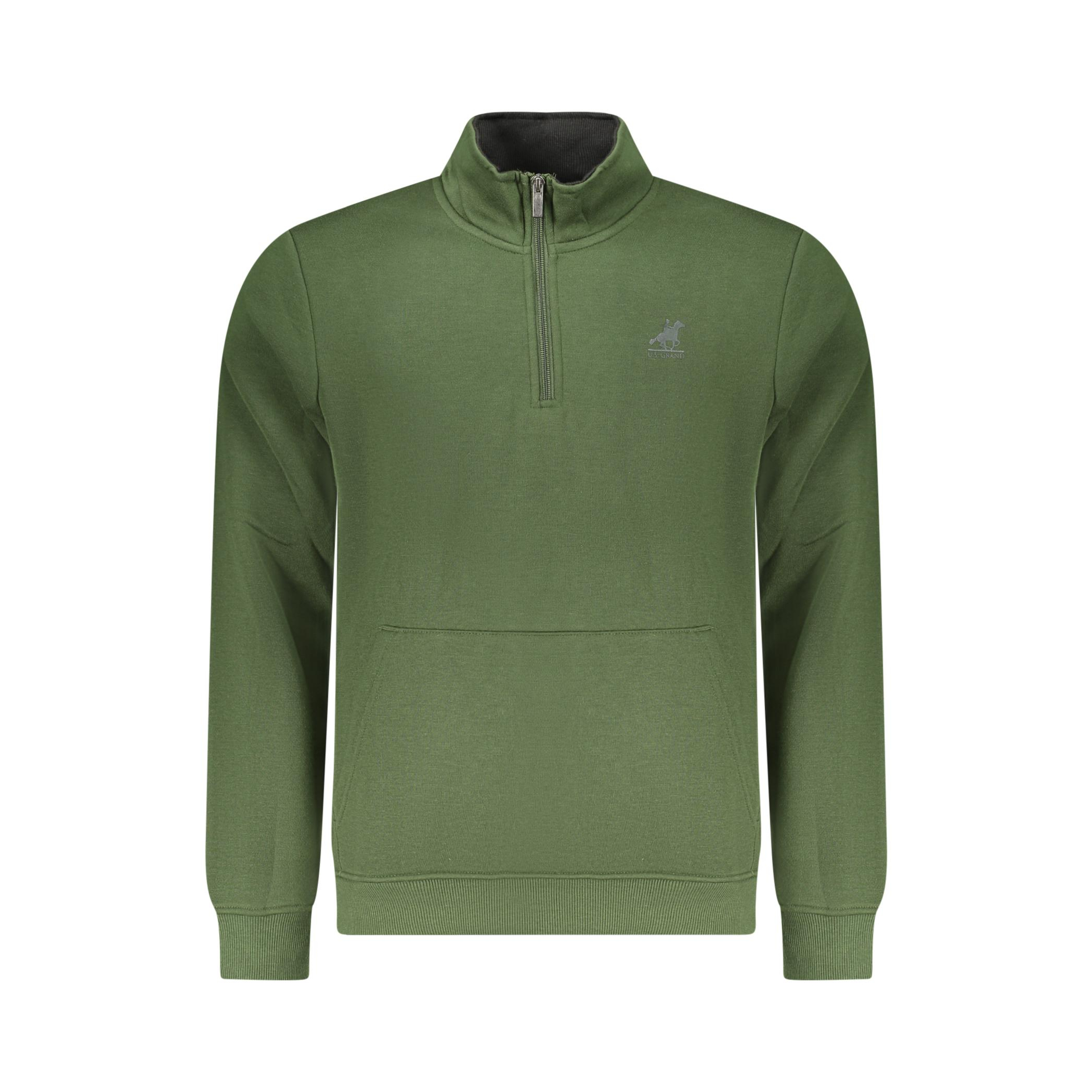 Снимка на Мъжки суитшърт с цип us grand, зелен U.S. GRAND