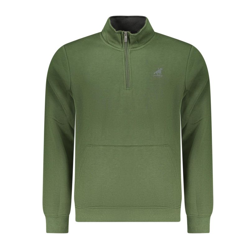 Мъжки суитшърт с цип us grand, зелен