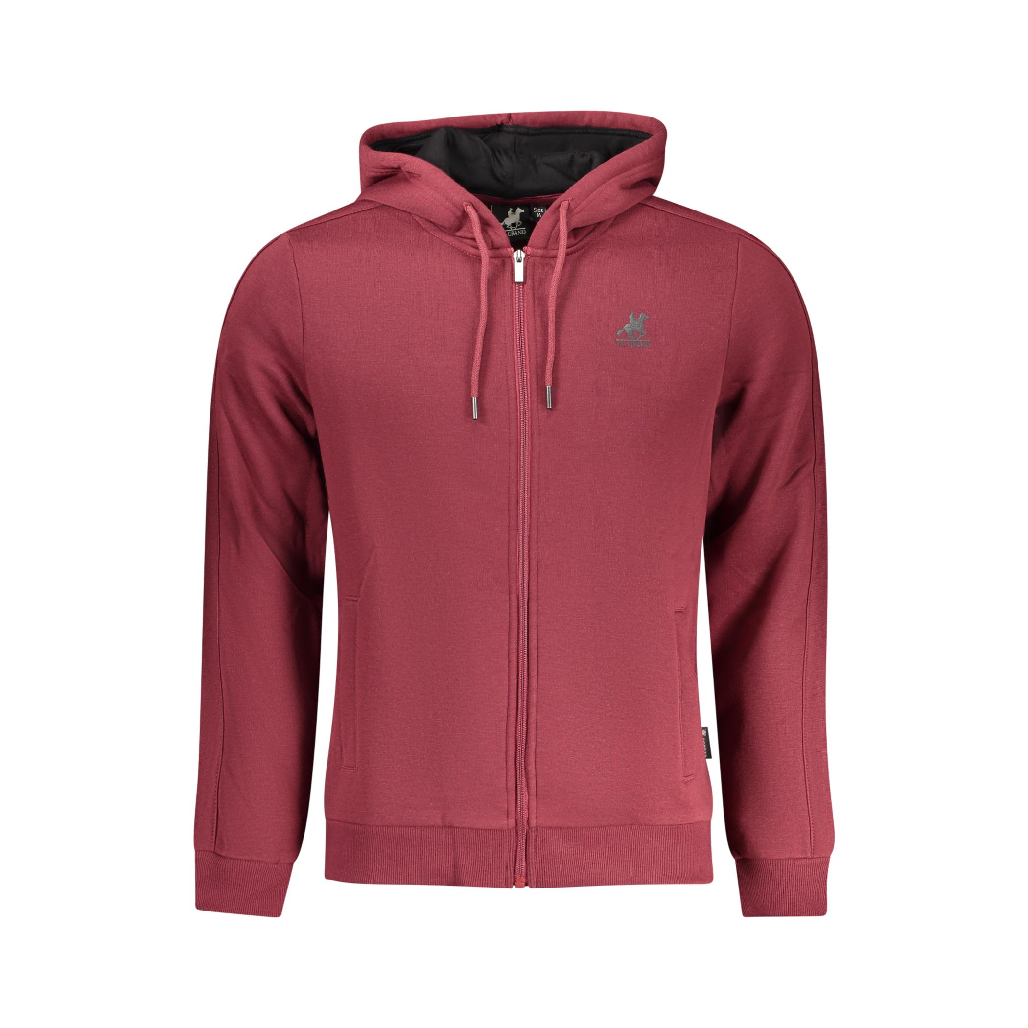 Снимка на Мъжки суитшърт с цип us grand red U.S. GRAND