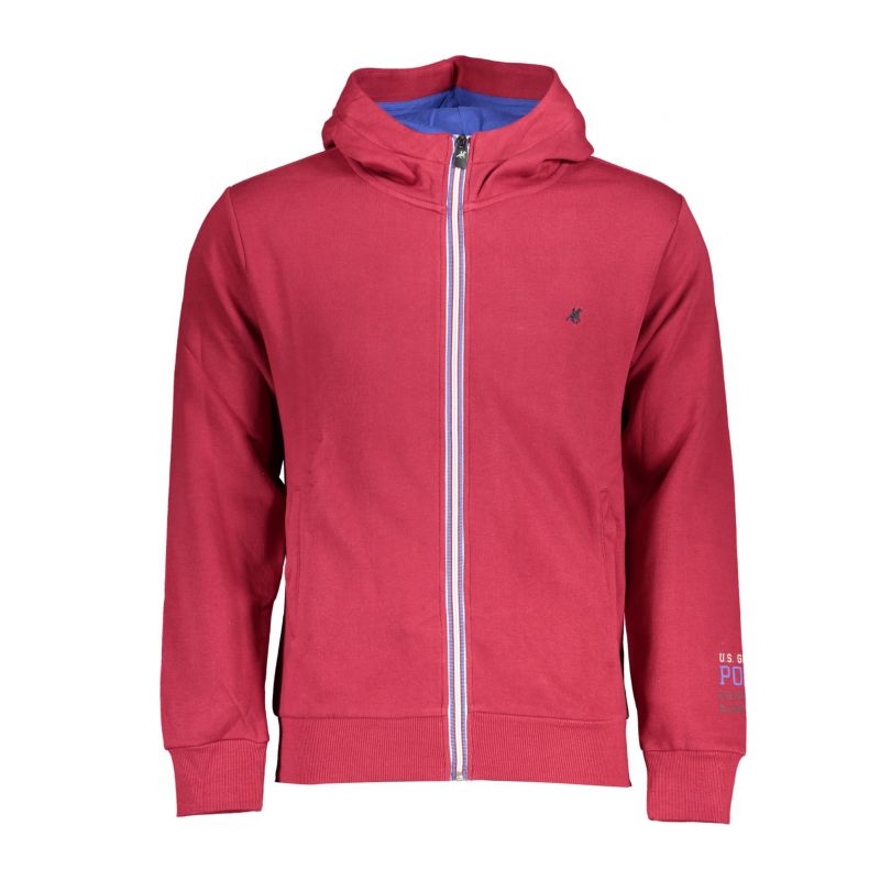 Мъжки суитшърт с цип us grand red