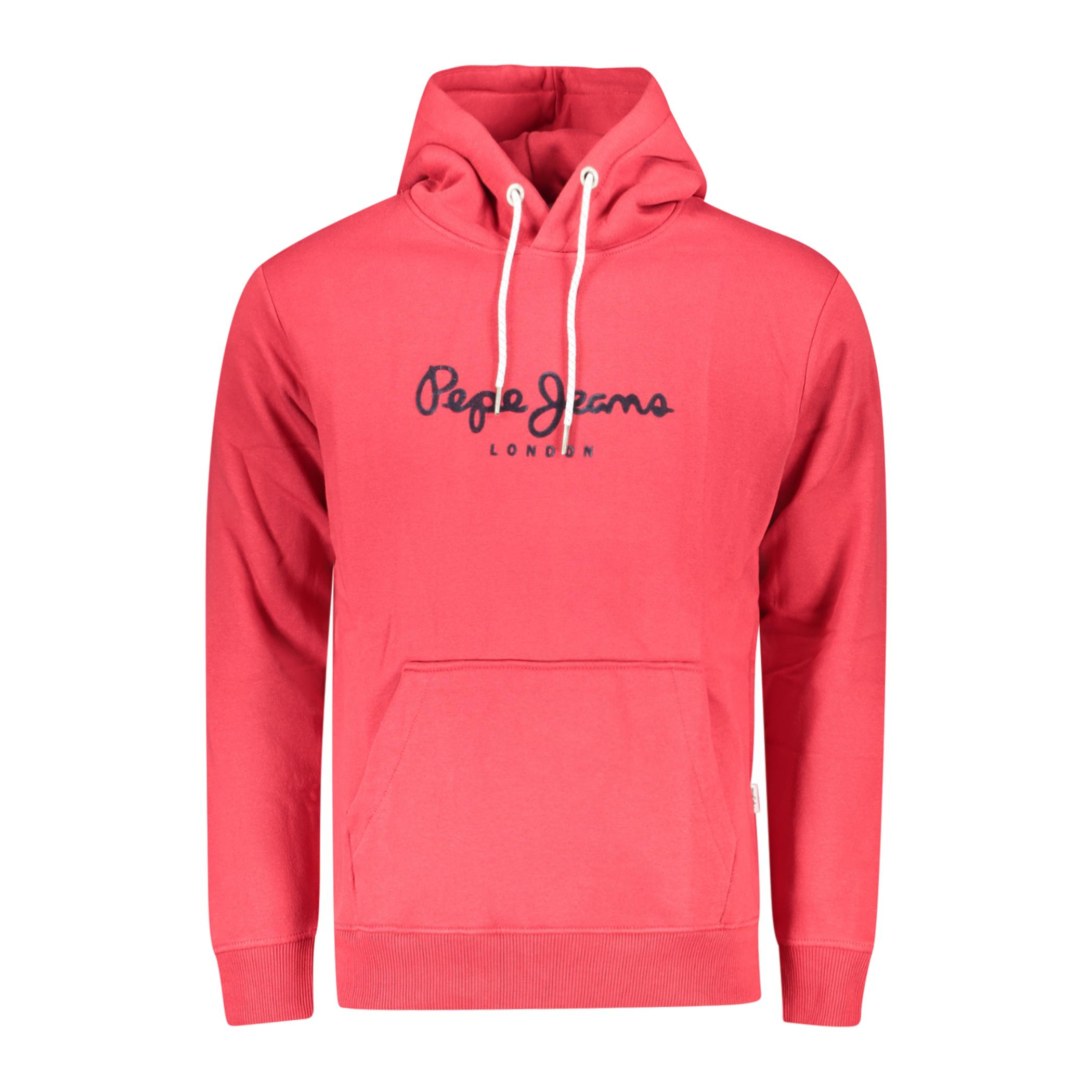 Снимка на Мъжки суитшърт с цип в червено PEPE JEANS