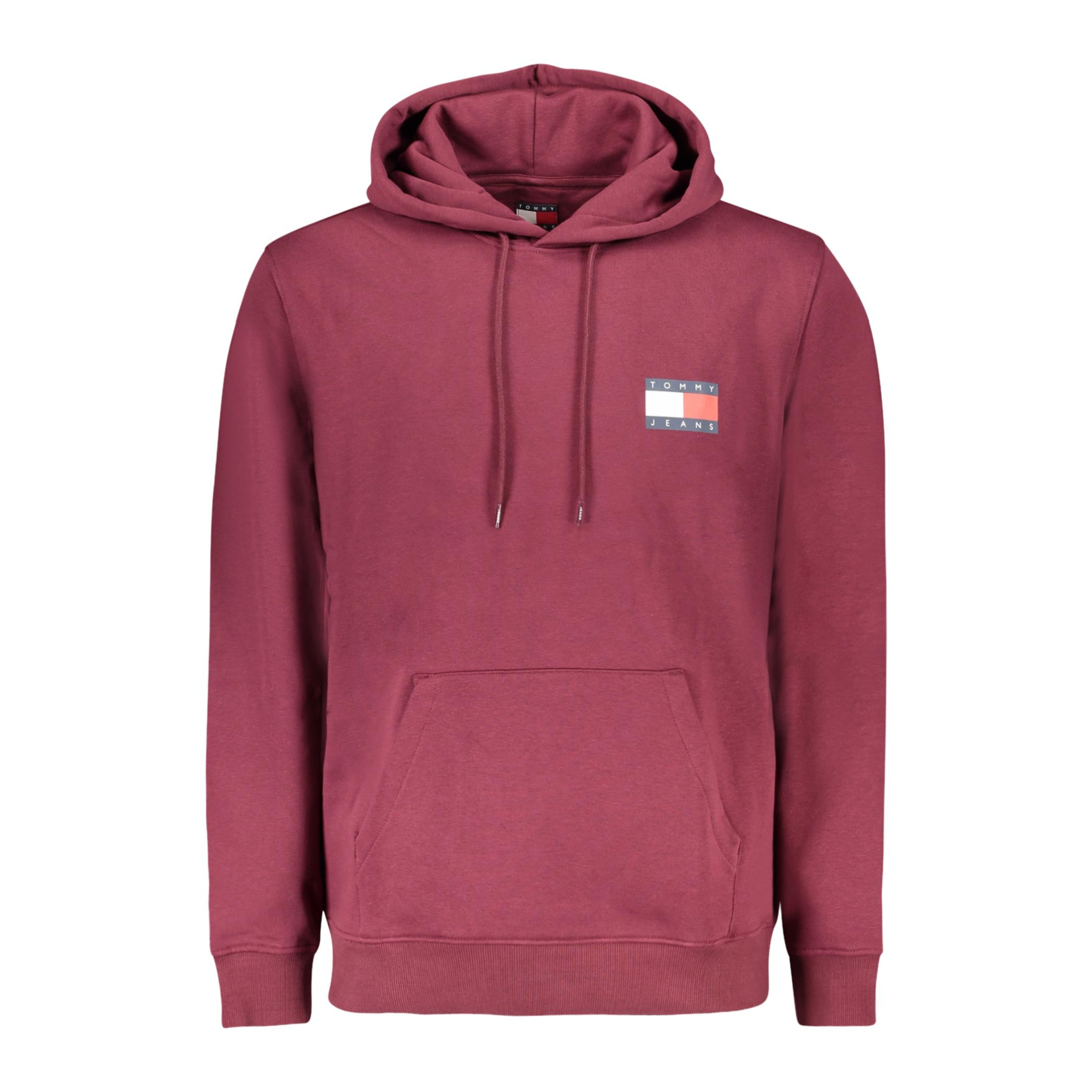 Снимка на Мъжки суитшърт с цип  в червено TOMMY HILFIGER