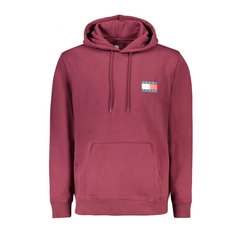 Снимка на Мъжки суитшърт с цип  в червено TOMMY HILFIGER 
