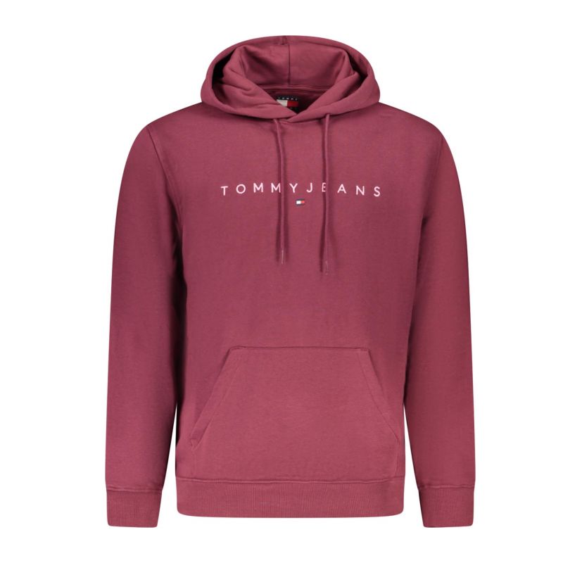 Снимка на Мъжки суитшърт с цип  в червено TOMMY HILFIGER 