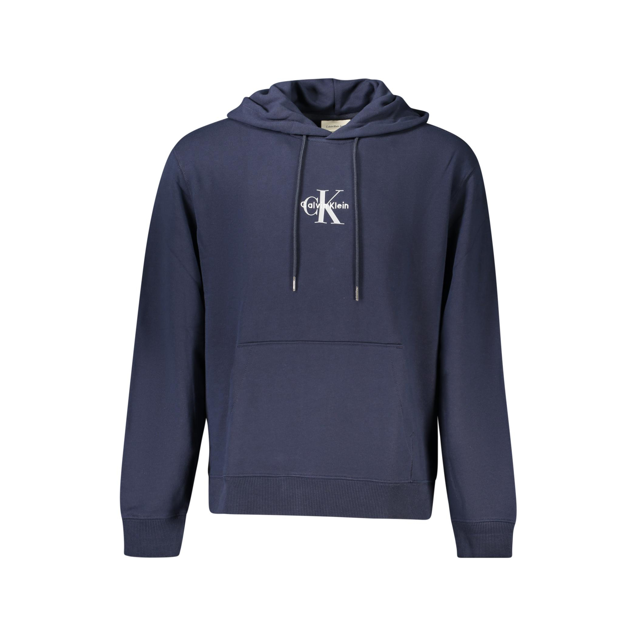 Снимка на Мъжки суитшърт с цип в син цвят CALVIN KLEIN
