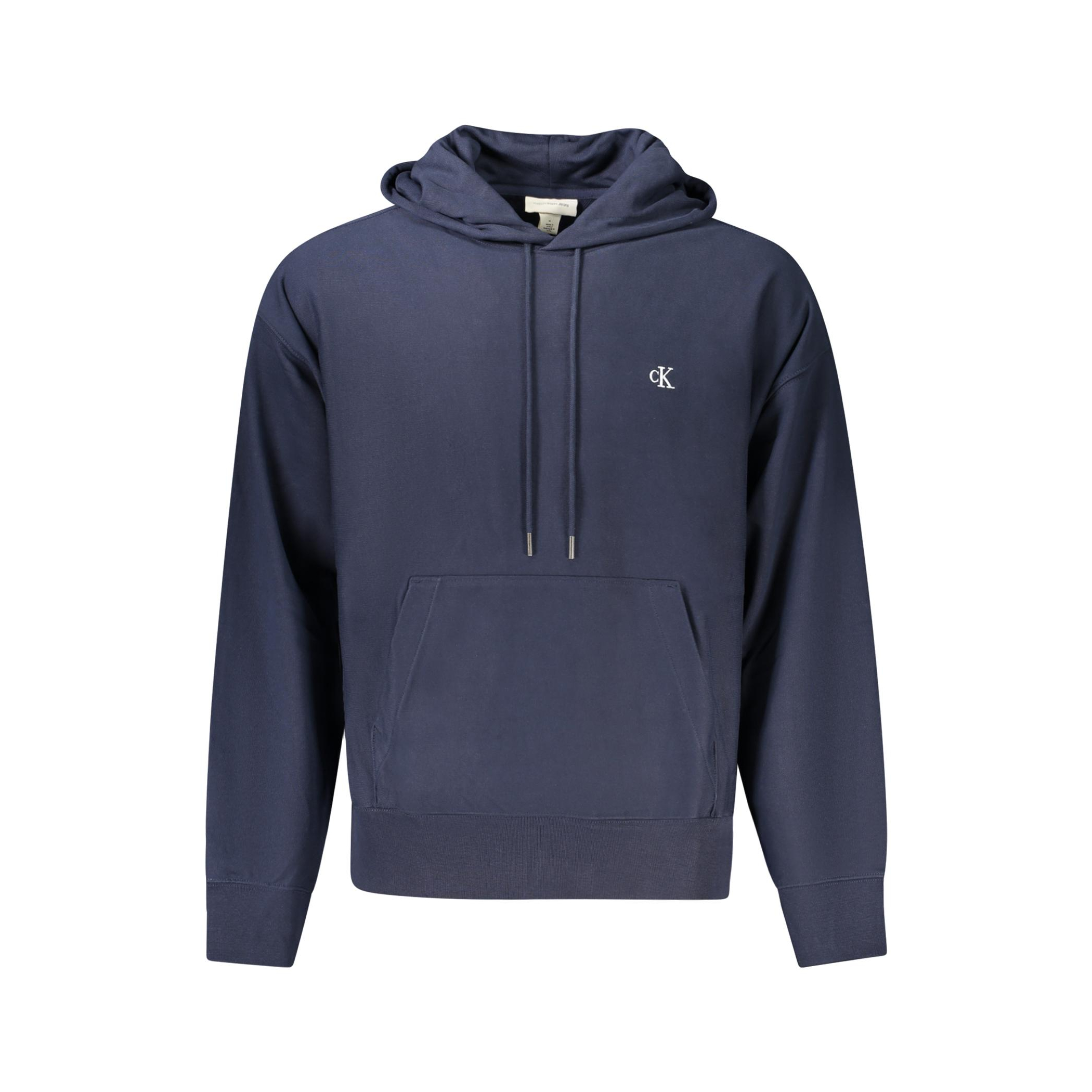 Снимка на Мъжки суитшърт с цип в син цвят CALVIN KLEIN