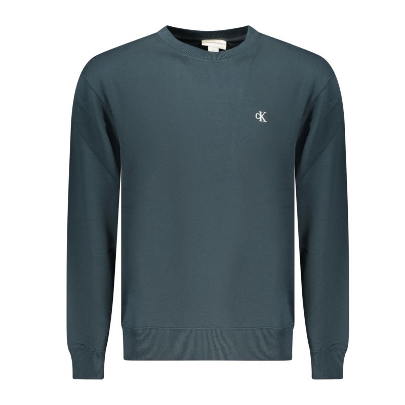 Мъжки суитшърт с цип в син цвят