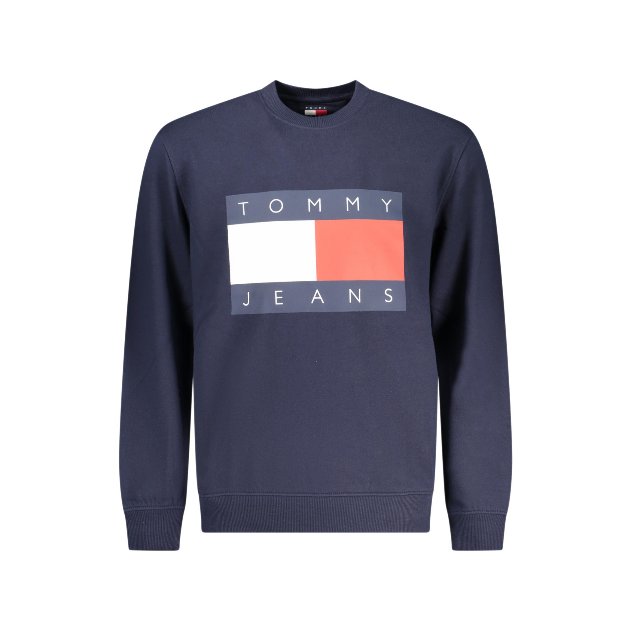 Снимка на Мъжки суитшърт с цип в син цвят TOMMY HILFIGER