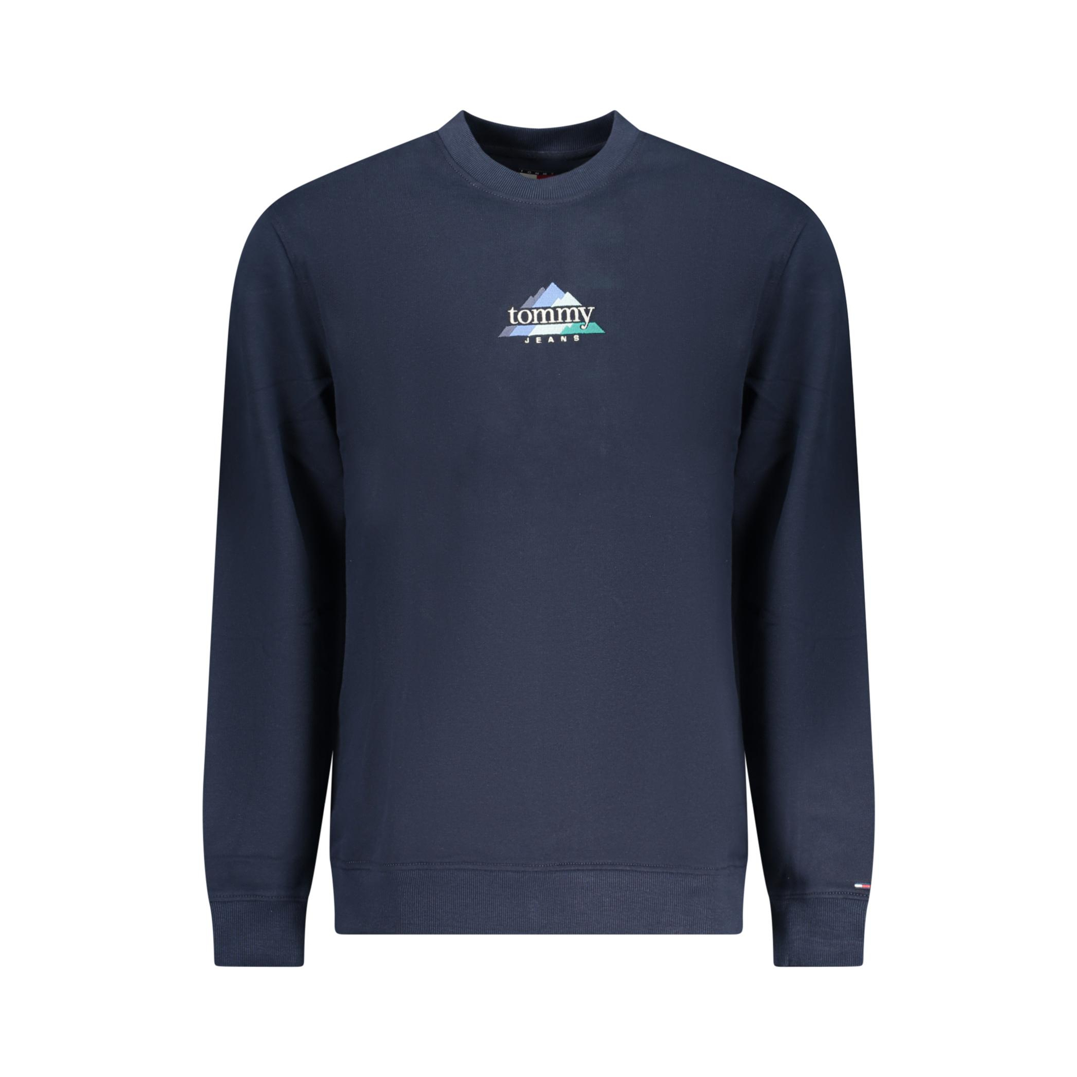 Снимка на Мъжки суитшърт с цип в син цвят TOMMY HILFIGER