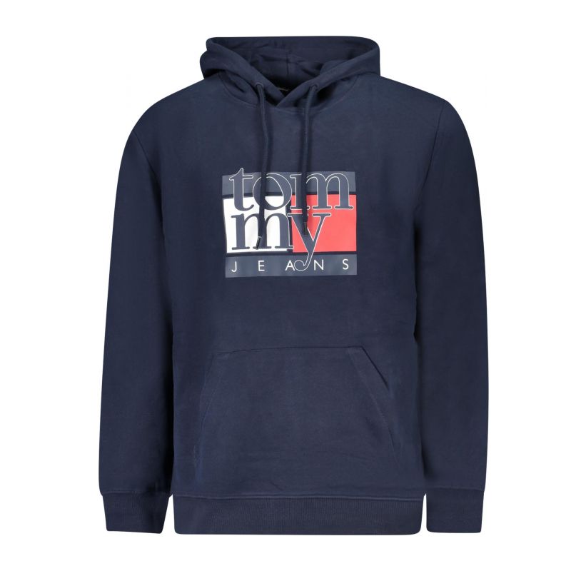 Снимка на Мъжки суитшърт с цип в син цвят TOMMY HILFIGER 