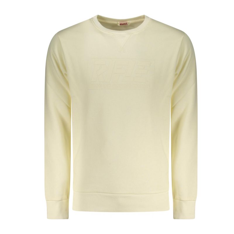 Мъжки суитшърт с цип vel, бял