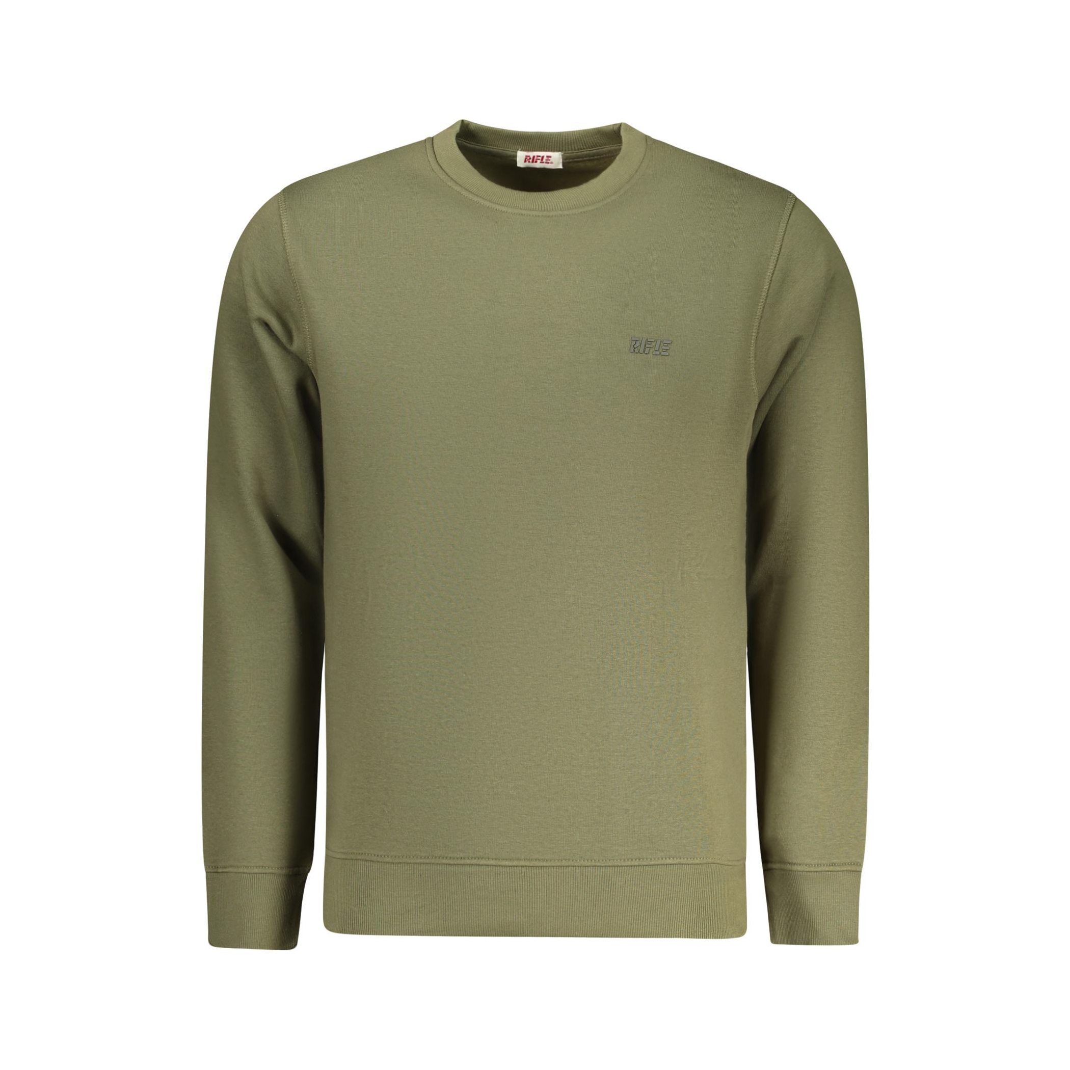 Снимка на Мъжки суитшърт с цип vel, зелен RIFLE