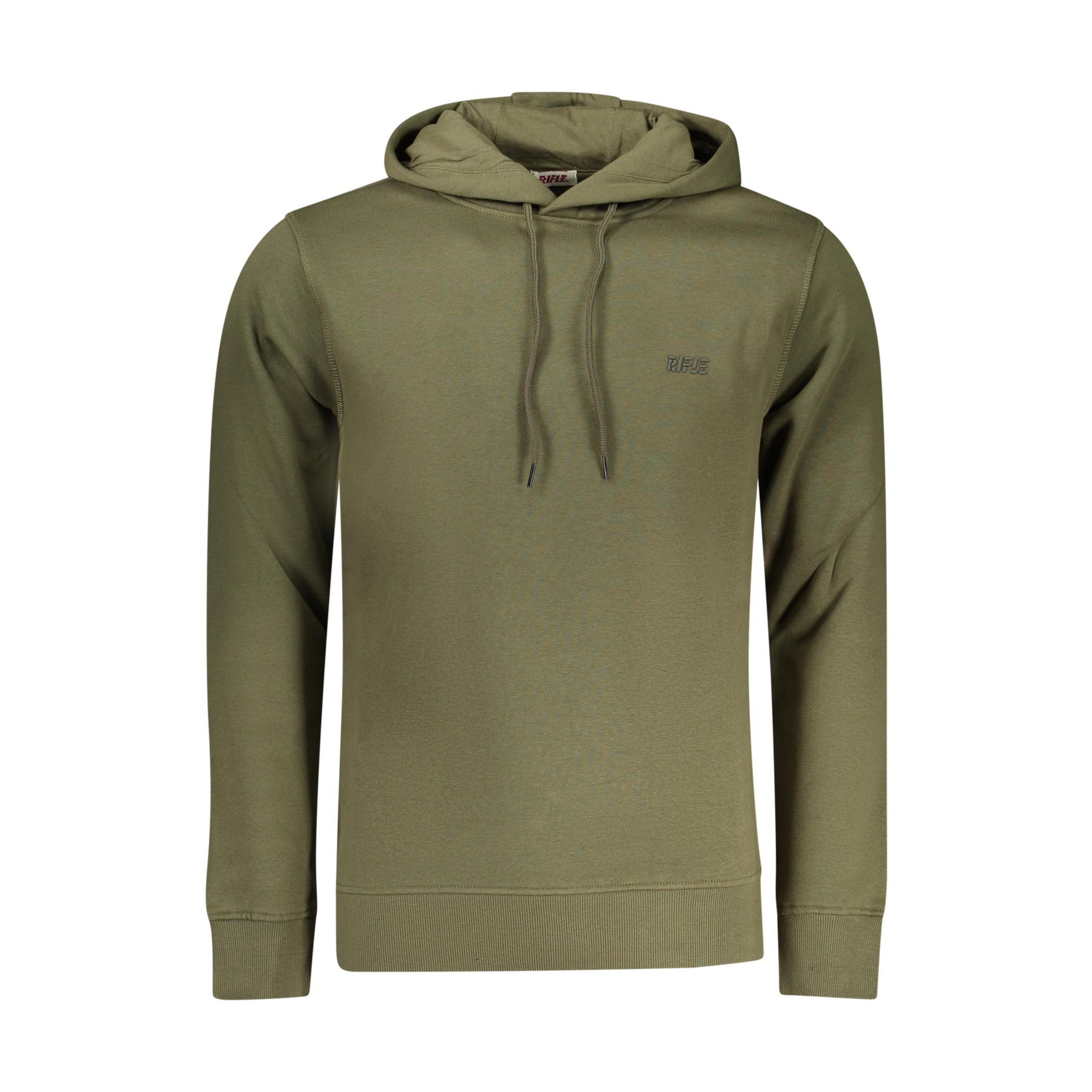 Снимка на Мъжки суитшърт с цип vel, зелен RIFLE