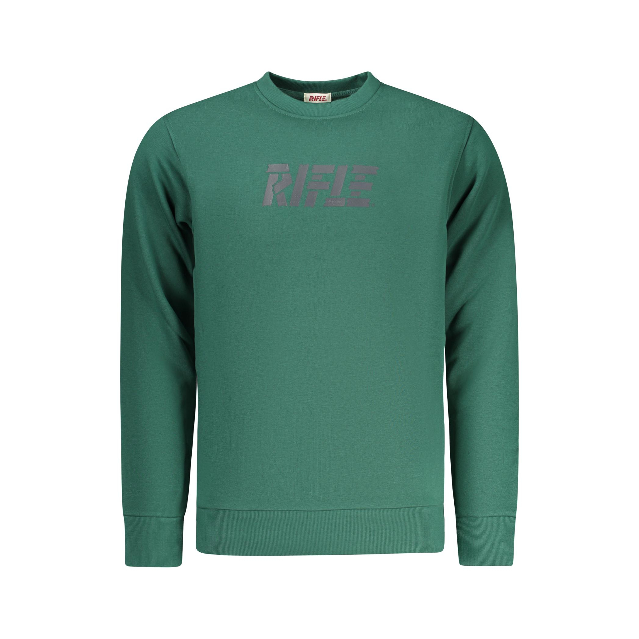 Снимка на Мъжки суитшърт с цип vel, зелен RIFLE