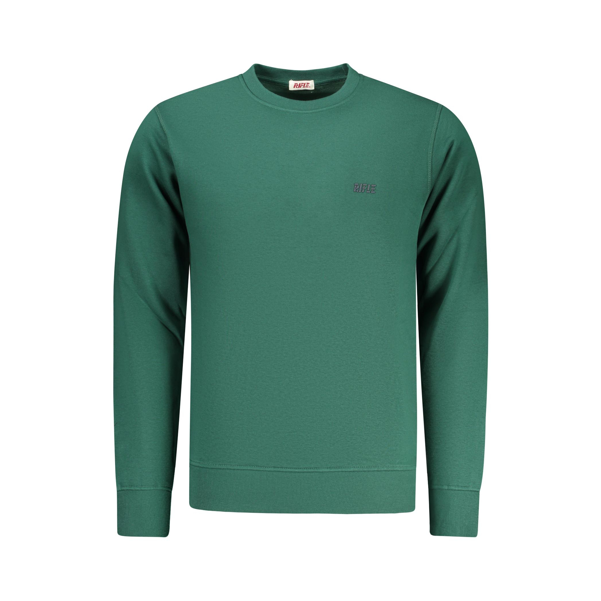 Снимка на Мъжки суитшърт с цип vel, зелен RIFLE