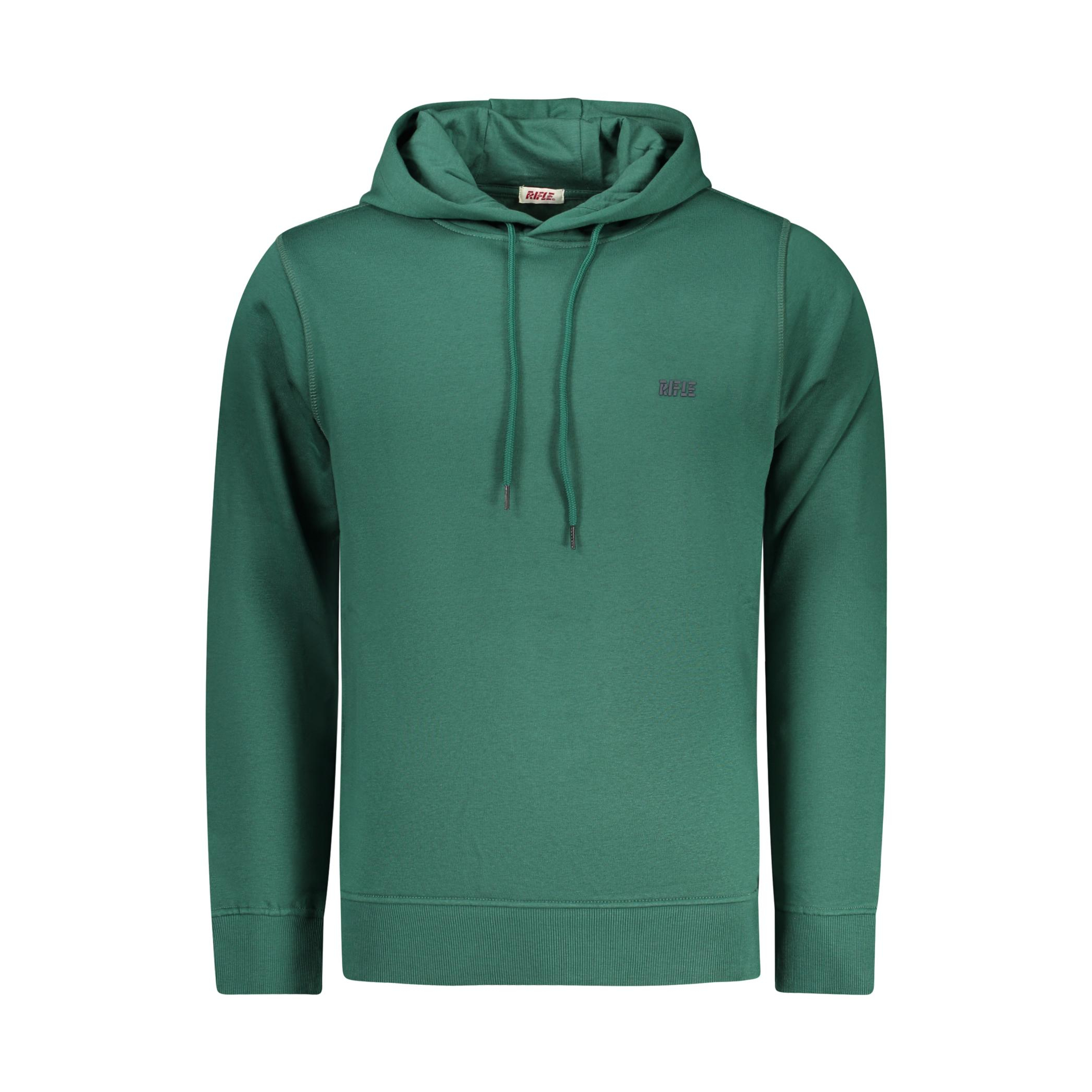 Снимка на Мъжки суитшърт с цип vel, зелен RIFLE