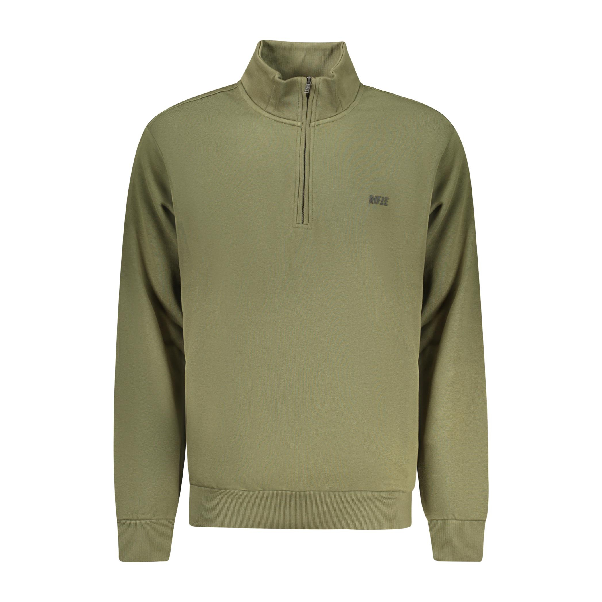 Снимка на Мъжки суитшърт с цип vel, зелен RIFLE
