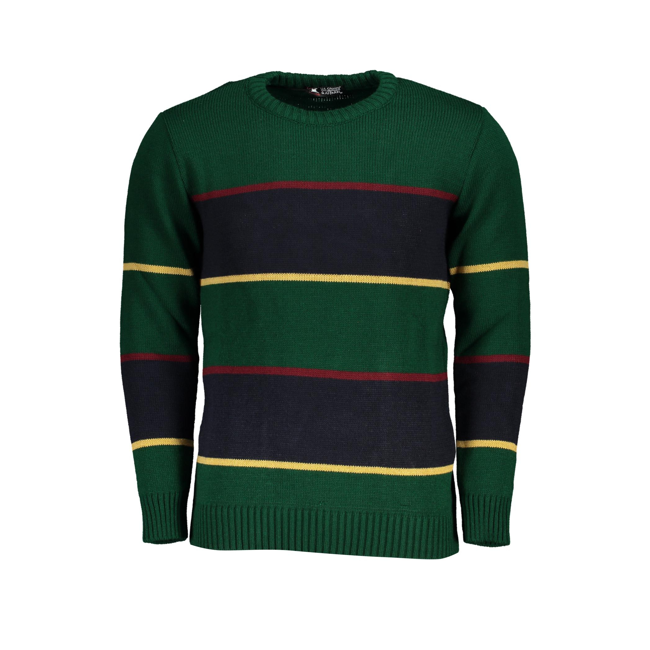 Снимка на Мъжки зелен пуловер us grand U.S. GRAND