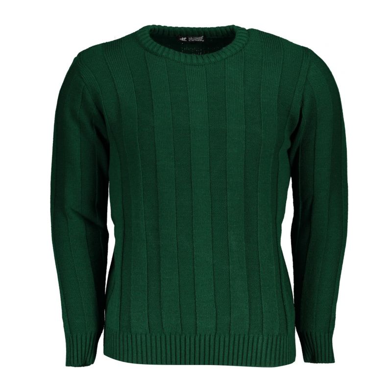 Снимка на Мъжки зелен пуловер us grand U.S. GRAND 