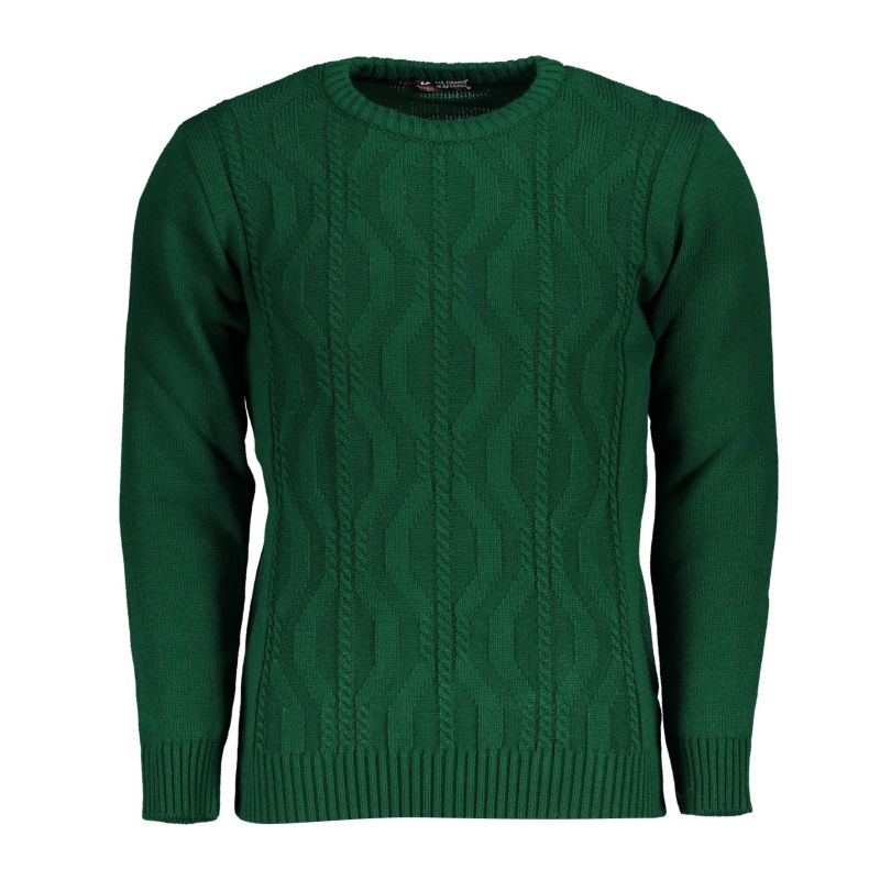 Мъжки зелен пуловер us grand