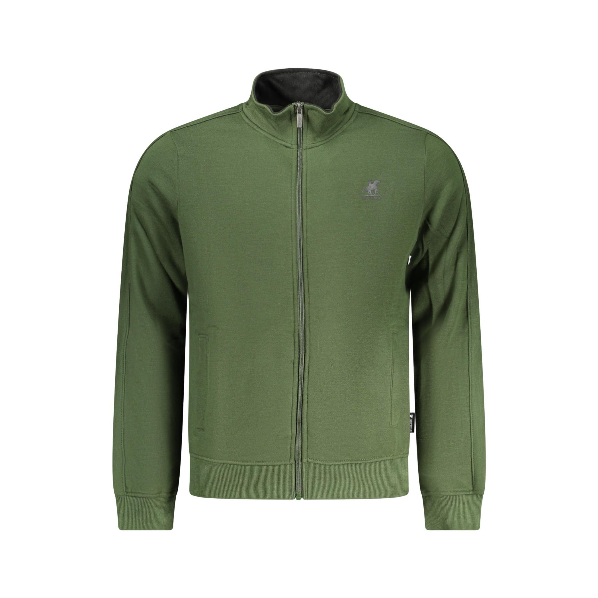 Снимка на Мъжки зелен суитшърт с цип us grand U.S. GRAND