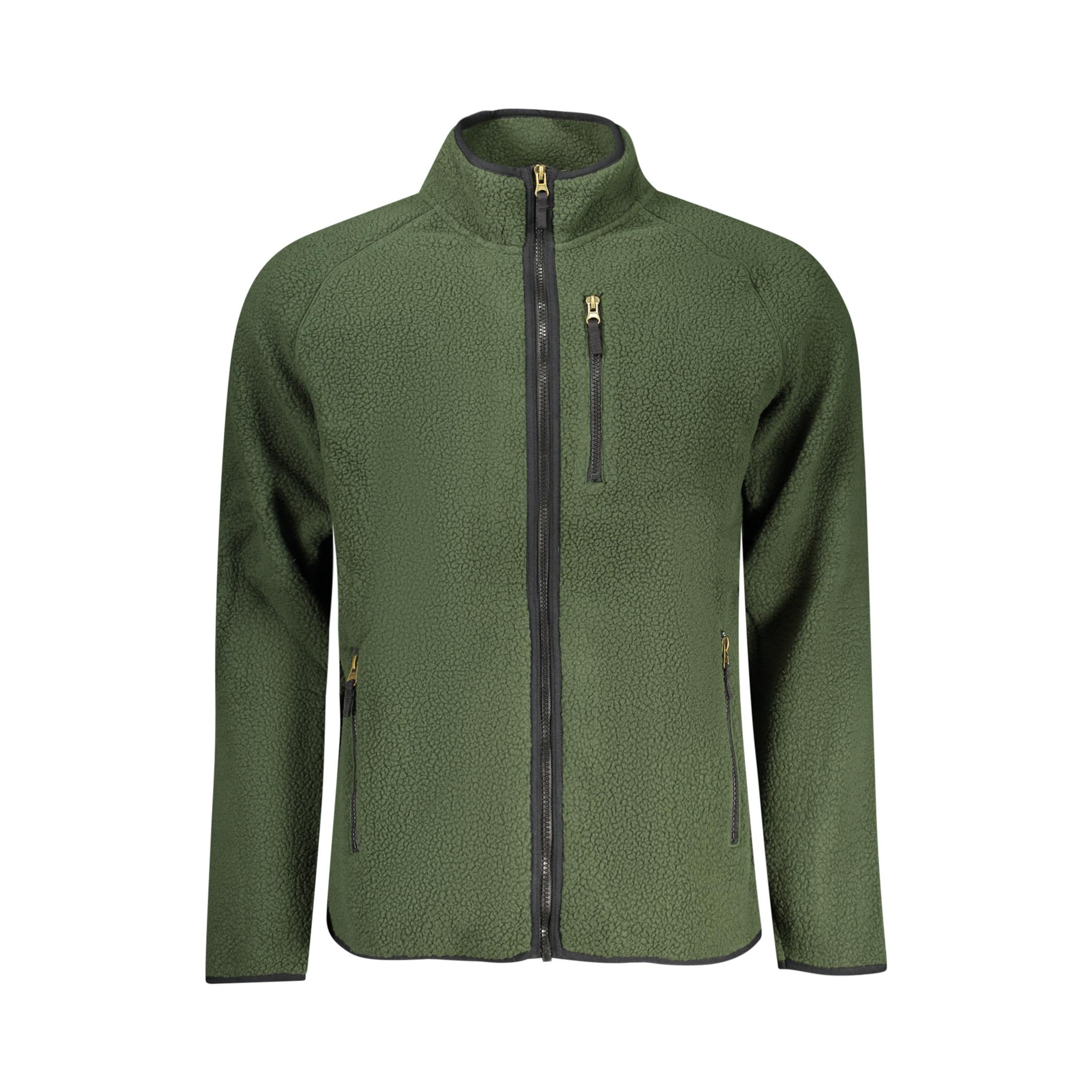 Снимка на Мъжки зелен суитшърт с цип us grand U.S. GRAND